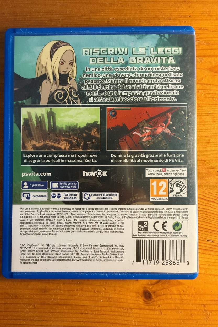 🇮🇹 GRAVITY RUSH SONY PSVITA PAL ITA 🇮🇹  RARO