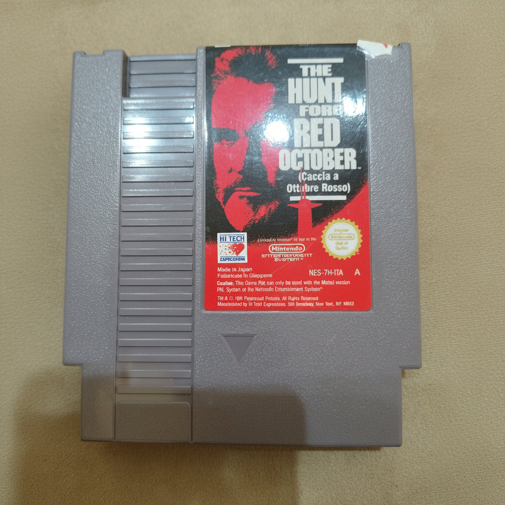 The Hunt for Red October (Caccia a Ottobre Rosso) per NINTENDO NES  LOOSE  PAL