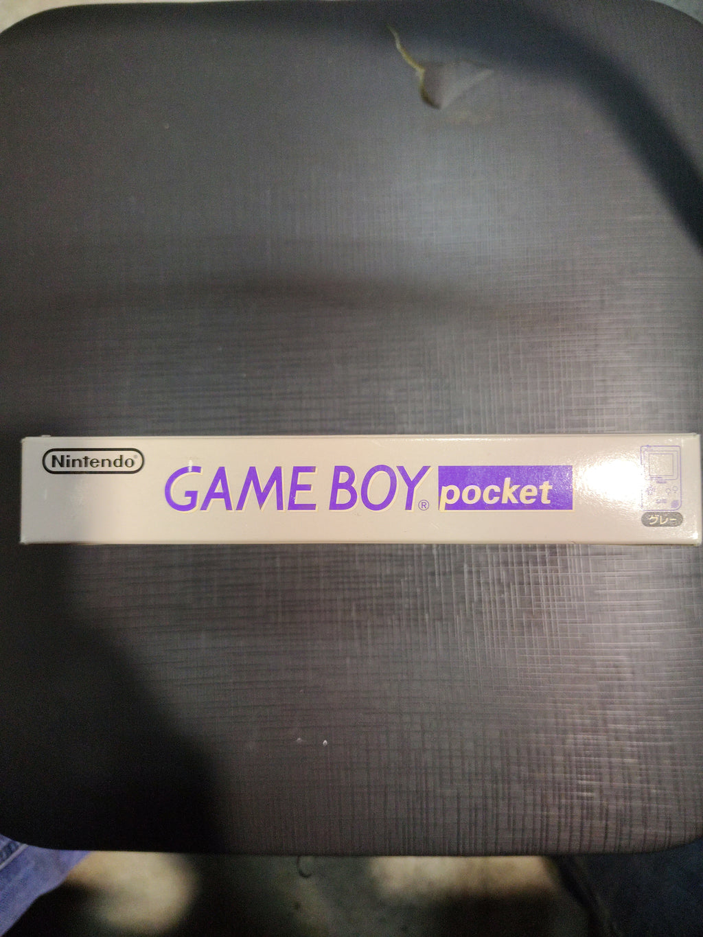 GAME BOY POKET GRIGIO BOXATO