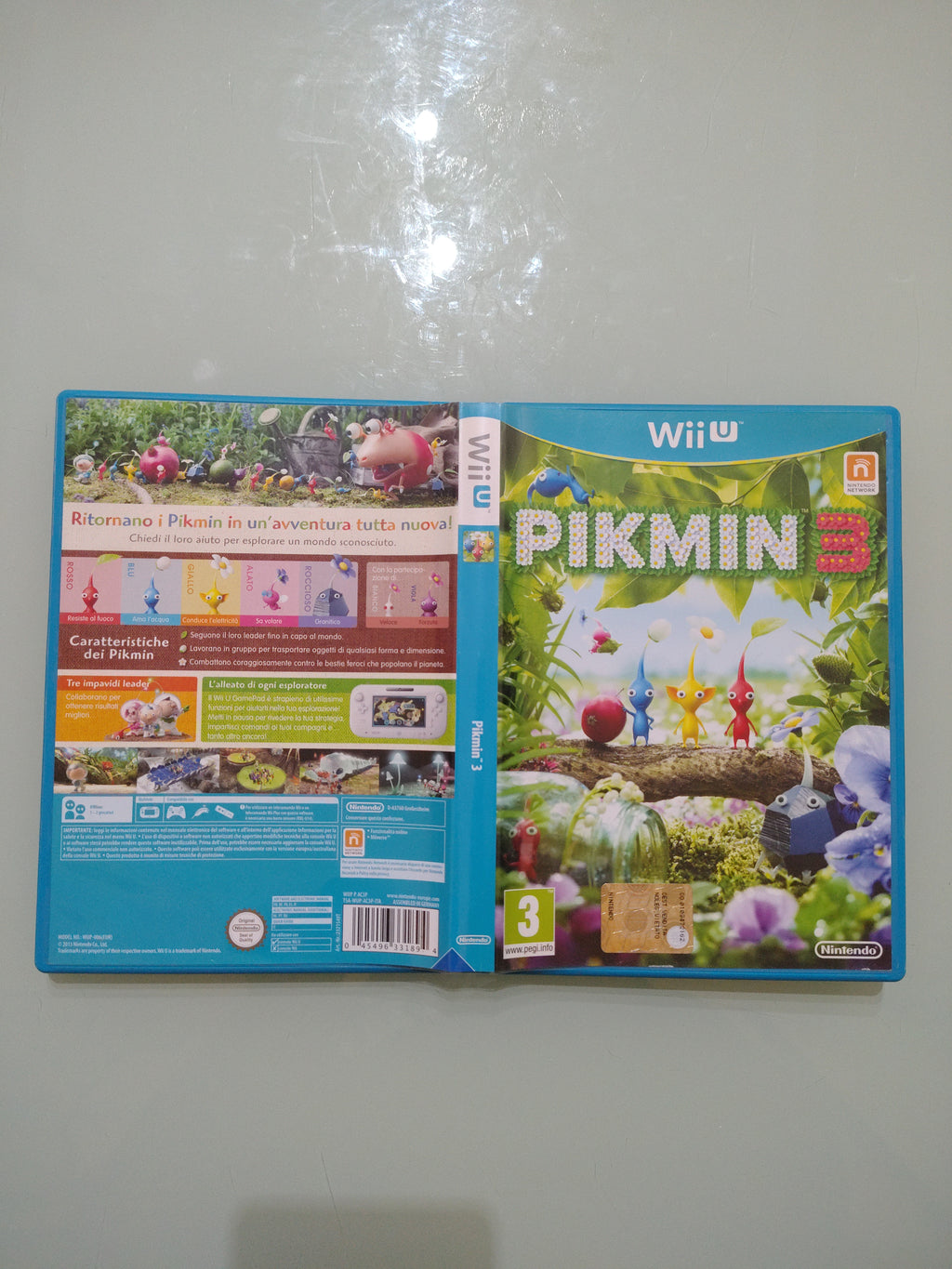 PIKMIN 3 WIIU - VERSIONE  ITALIANA  - OTTIME CONDIZIONI