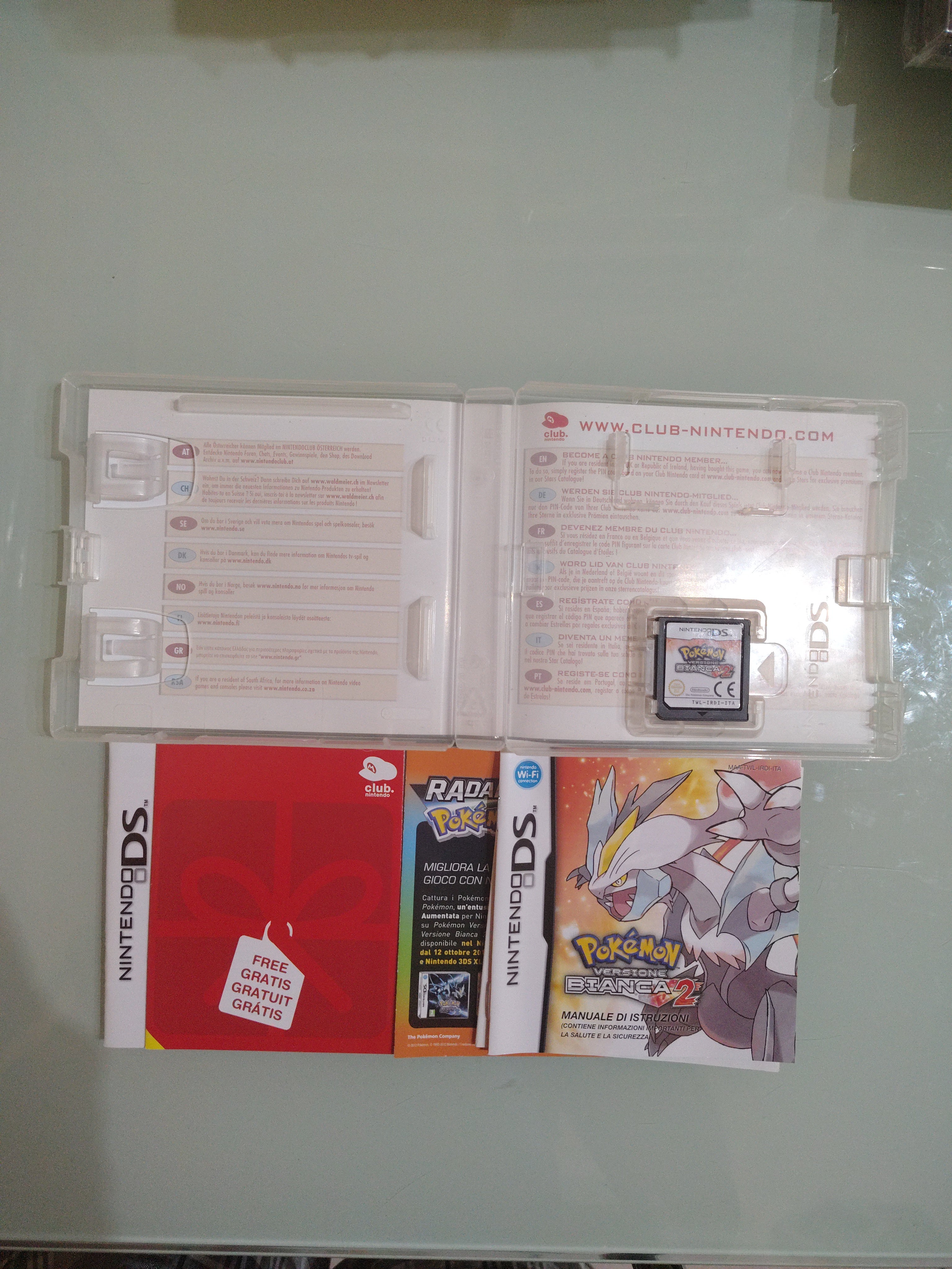 Pokèmon Bianca 2 Completo Originale Nintendo PAL ITA for DS 3DS
