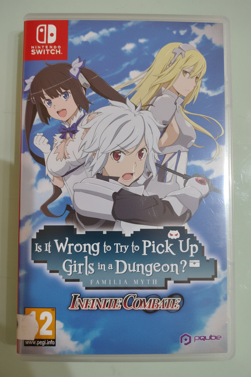 IS IT WRONG TO TRY TO PICK UP GIRLS IN A DUNGEON? INFINITE COMBATE - SWITCH PAL