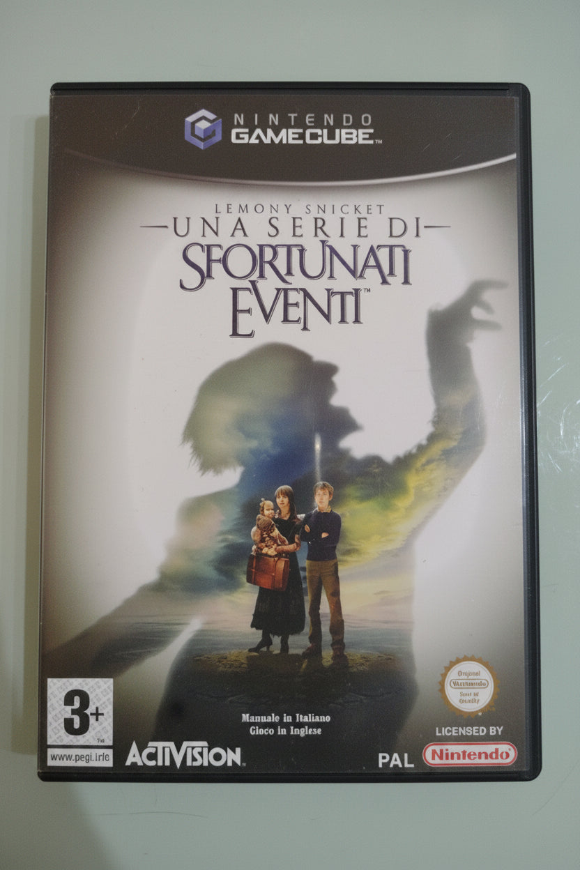 LEMONY SNICKET UNA SERIE DI SFORTUNATI EVENTI NINTENDO GAMECUBE/WII PAL  ITA