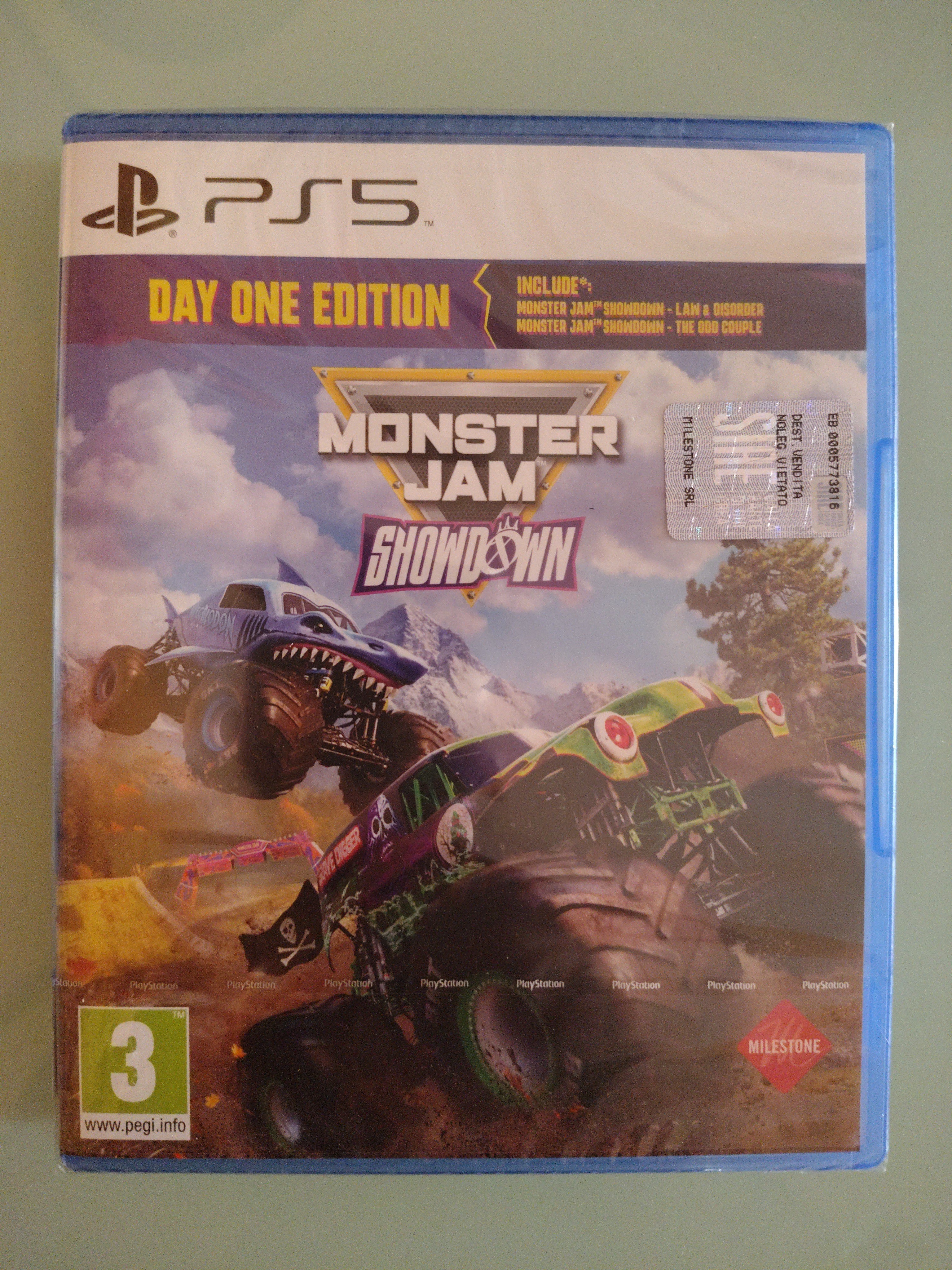 Monster Jam Showdown  Day One Edition  NUOVO SIGILLATO ITA