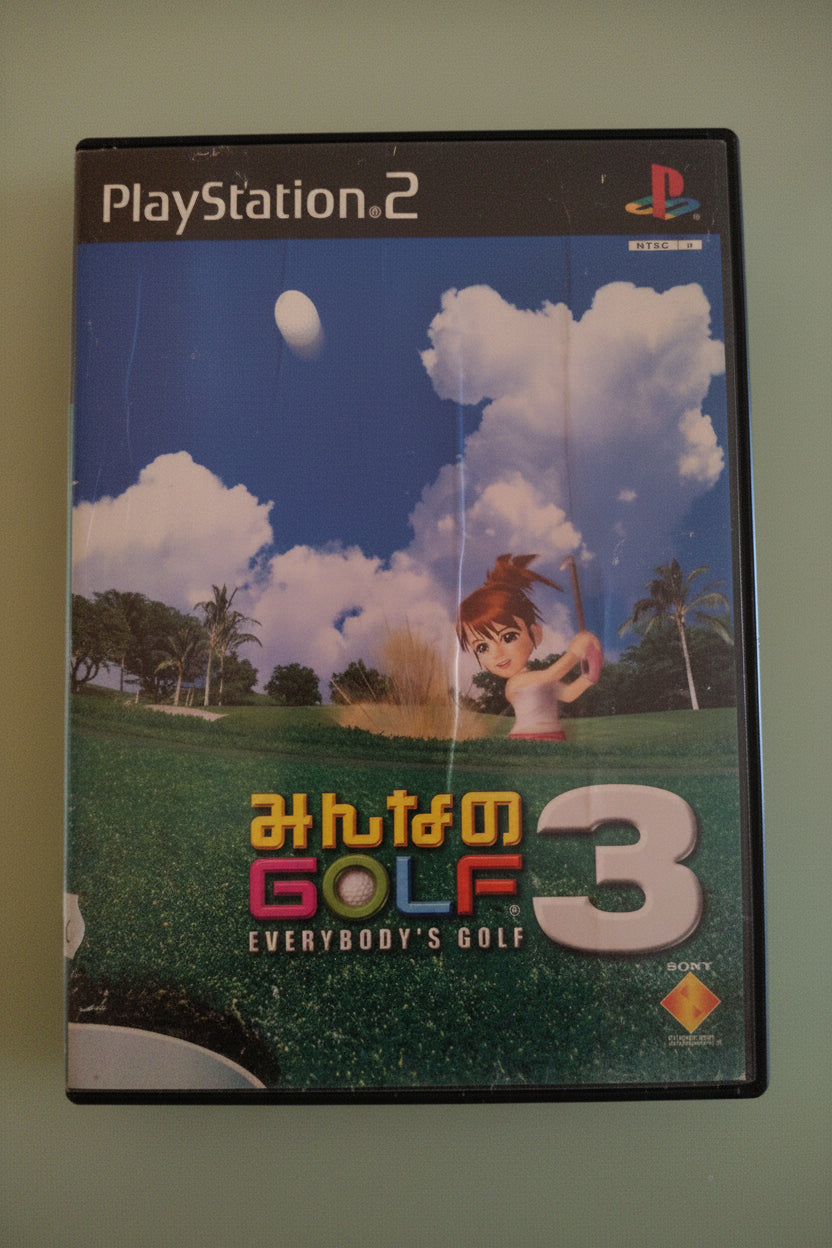 EVERY BODY GOLF 3 GIOCO USATO SONY PS2 EDIZIONE GIAPPONESE NTSC/J