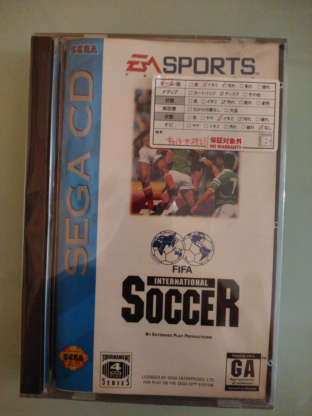 FIFA International Soccer Sega CD, 1994