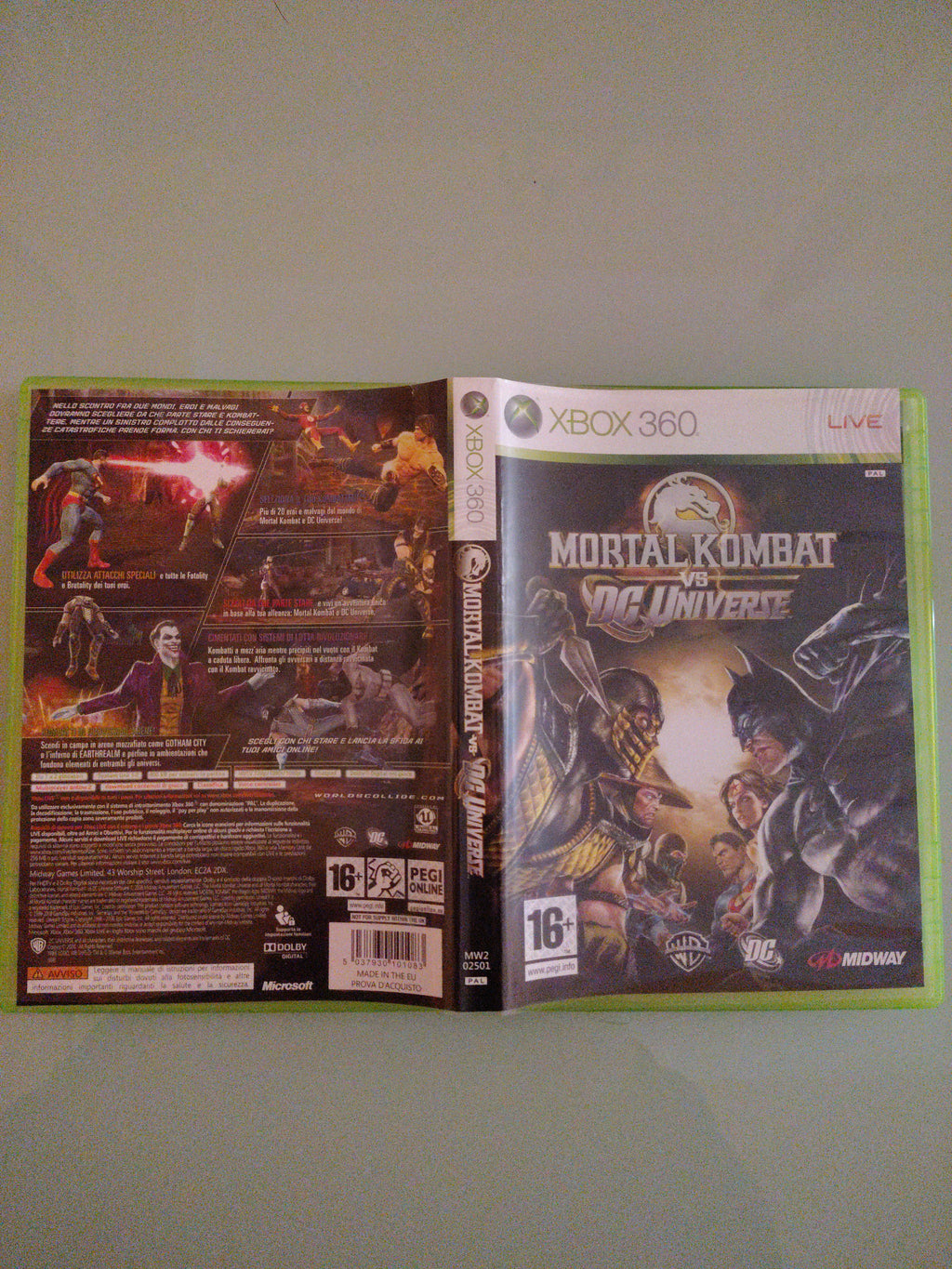 MORTAL KOMBAT vs UNIVERSE PAL ITA
