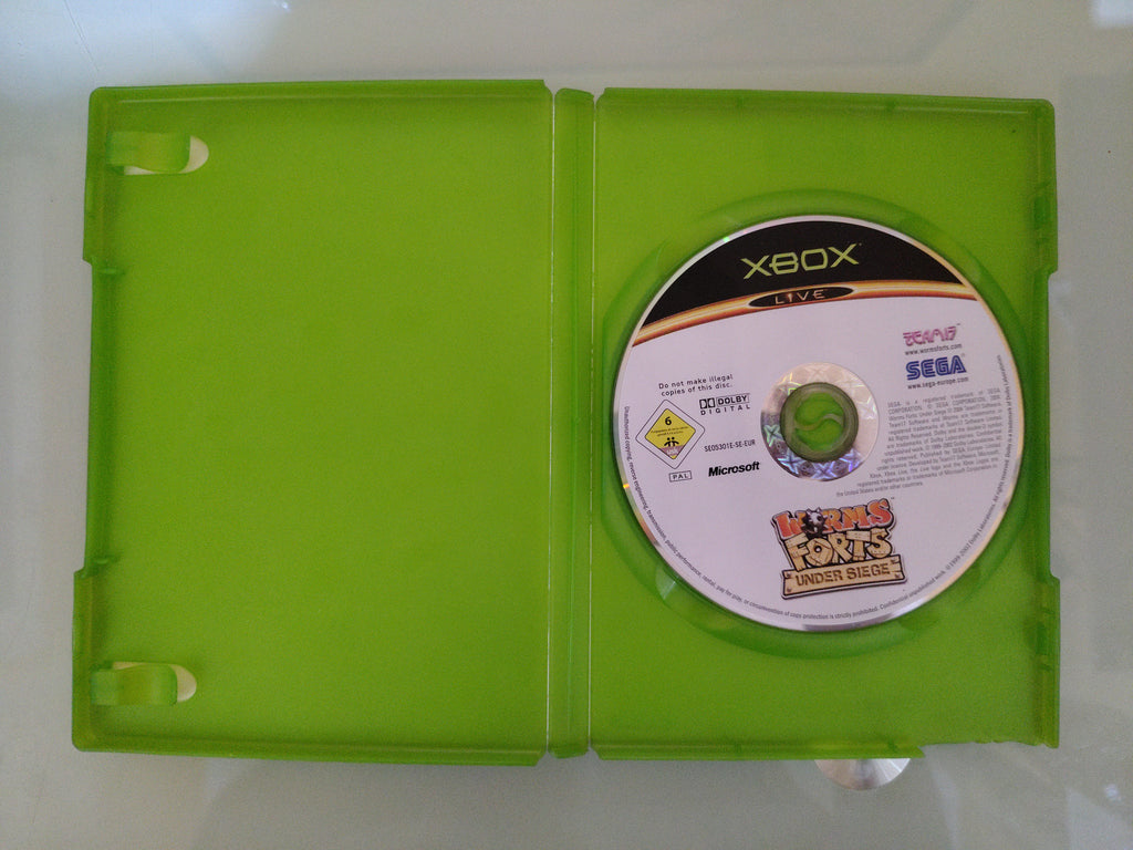 Worms Forts Under Siege XBOX Edizione ITALIANA ( no manuale )