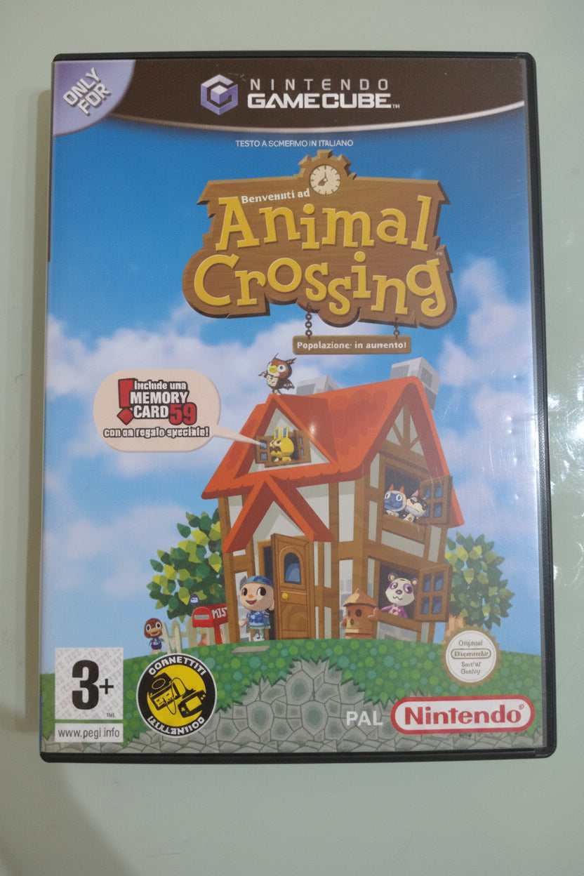 Nintendo Game Cube Usa Animal Crossing PAL.ita