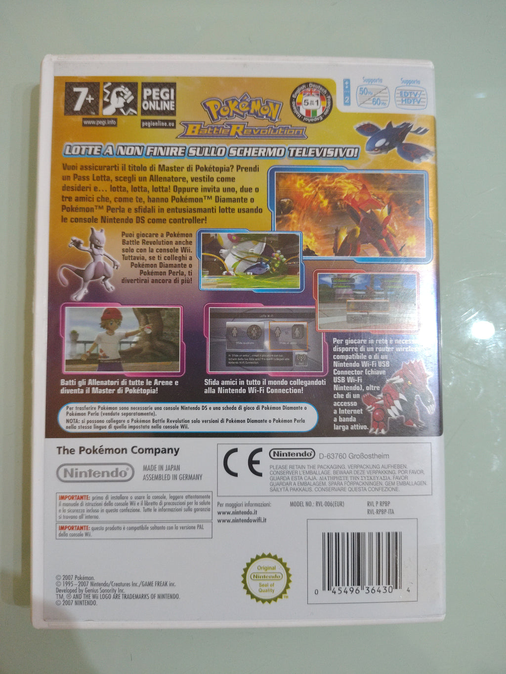 Pokemon Battle Revolution  senza manuale