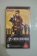Metal Gear Solid Portable Ops - Sony PSP - JAP Japan