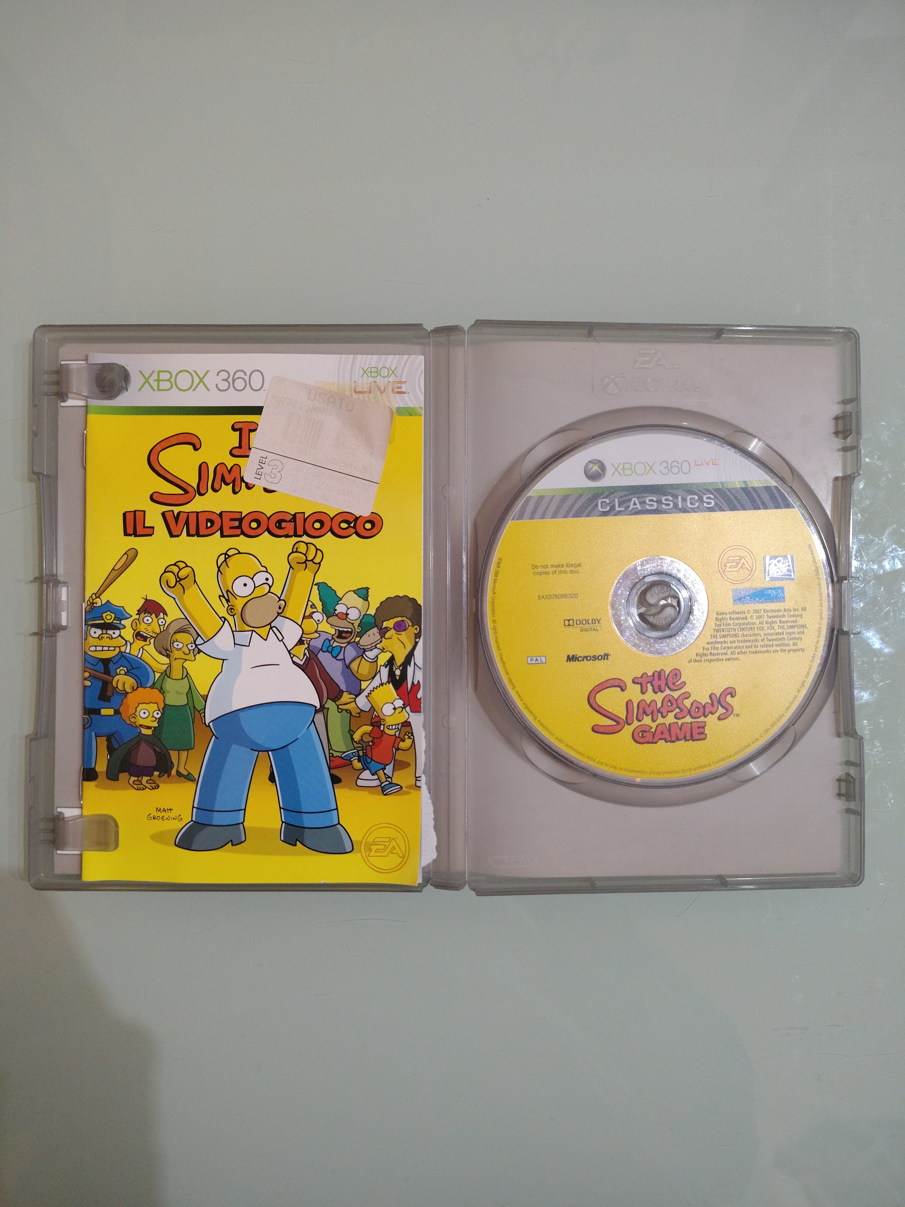 I Simpson Il Videogioco  PAL ITA