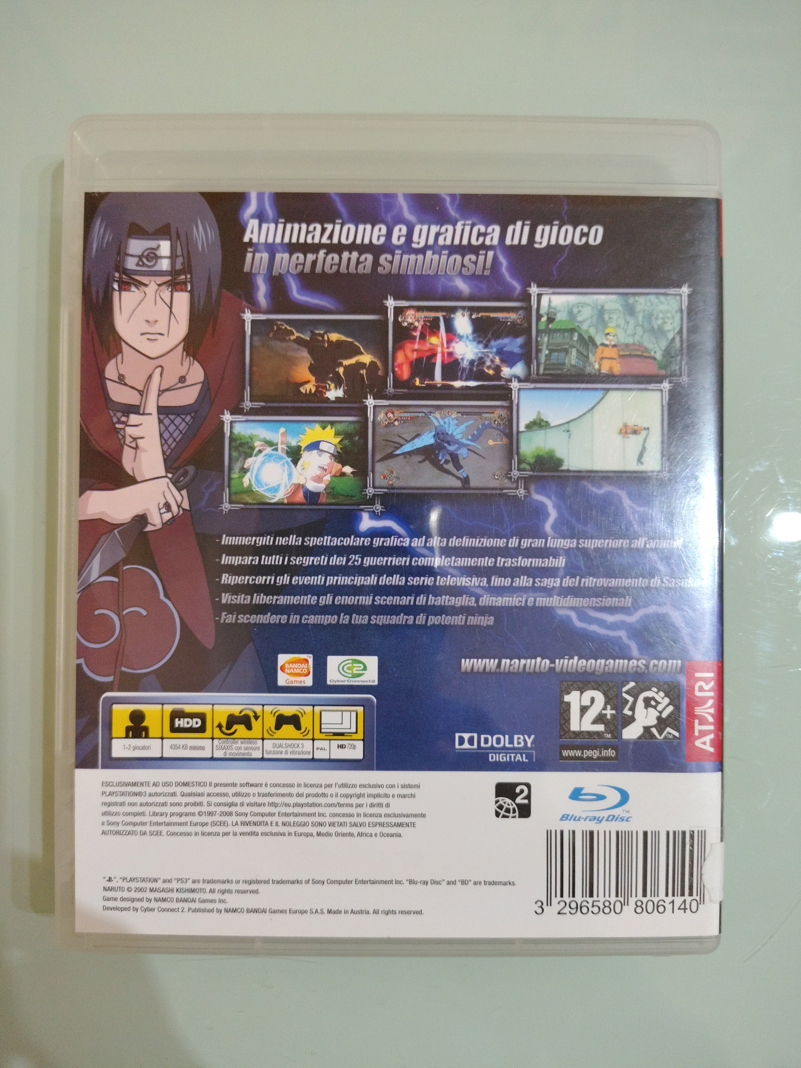 Naruto Ultimate Ninja Storm GIOCO PS3 VERSIONE ITALIANA