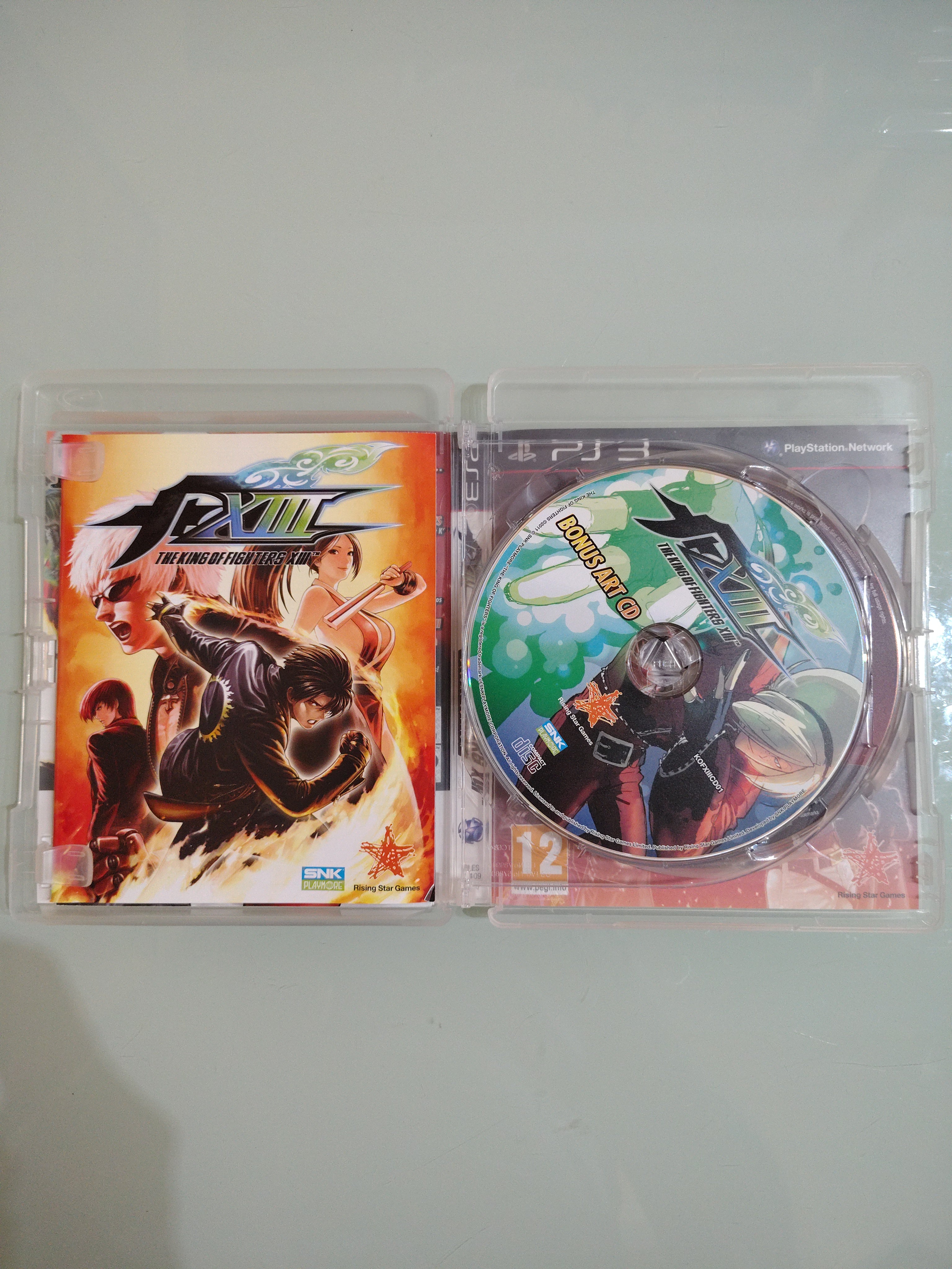 THE KING OF FIGHTERS XII DELUXE EDITION KOF 12 PS3 PAL ESP ITA ITALIANO COMPLETO