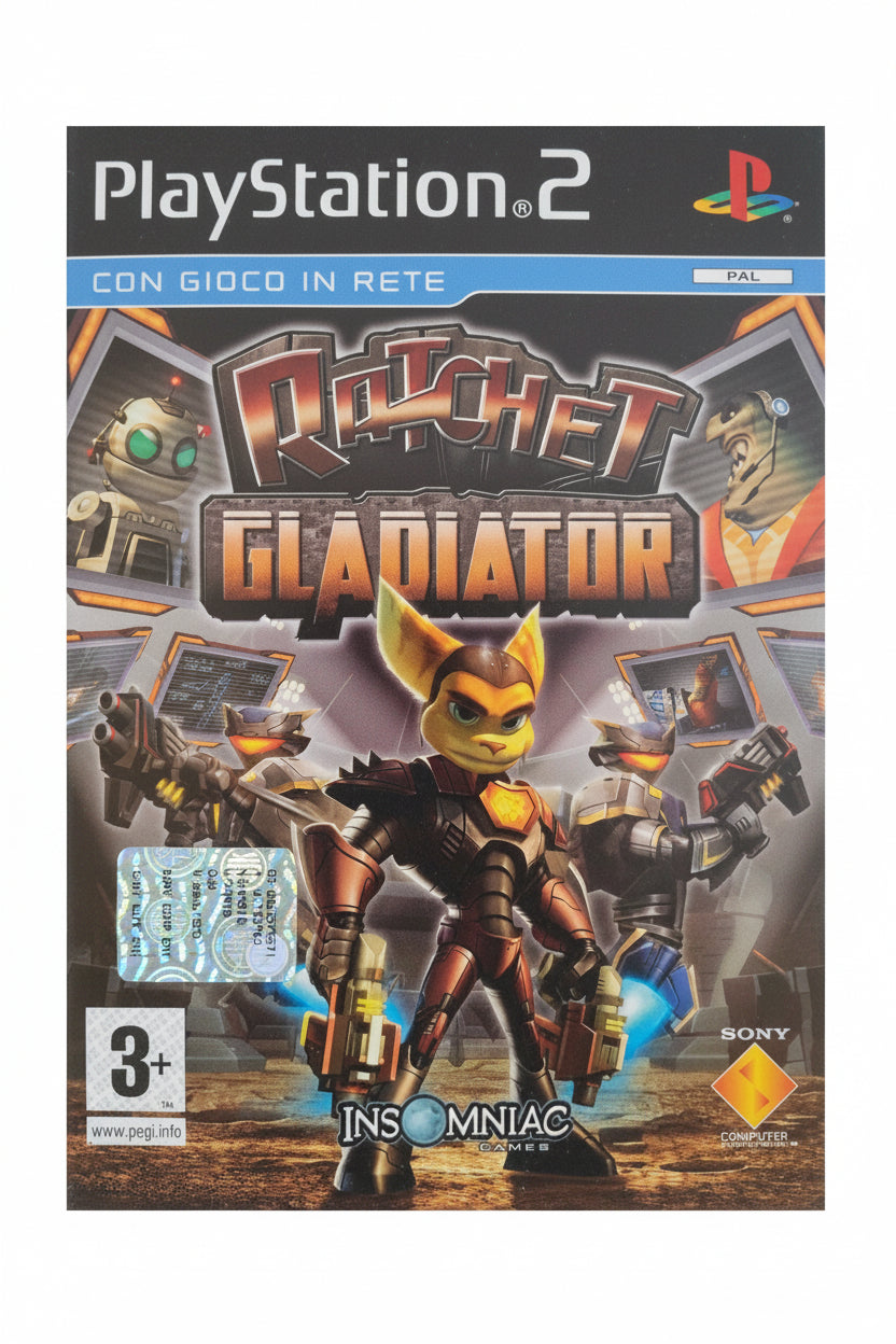 RATCHET GLADIATOR PS2 SONY PLAYSTATION