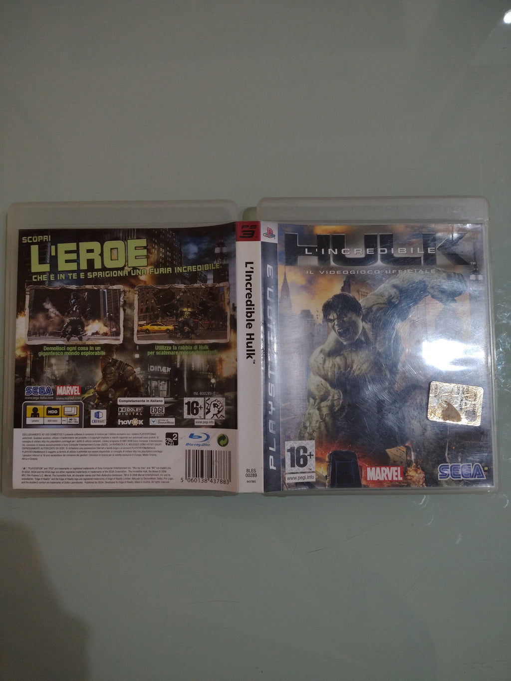 L'incredibile Hulk PlayStation 3 PS3 Sony PAL