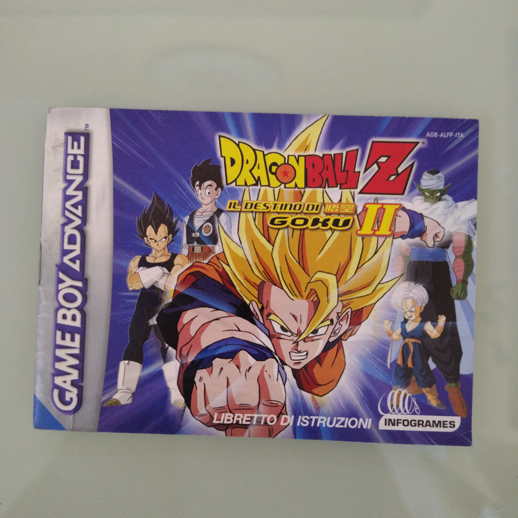 Dragon Ball Z: das Erbe des Goku Ii (manuale)