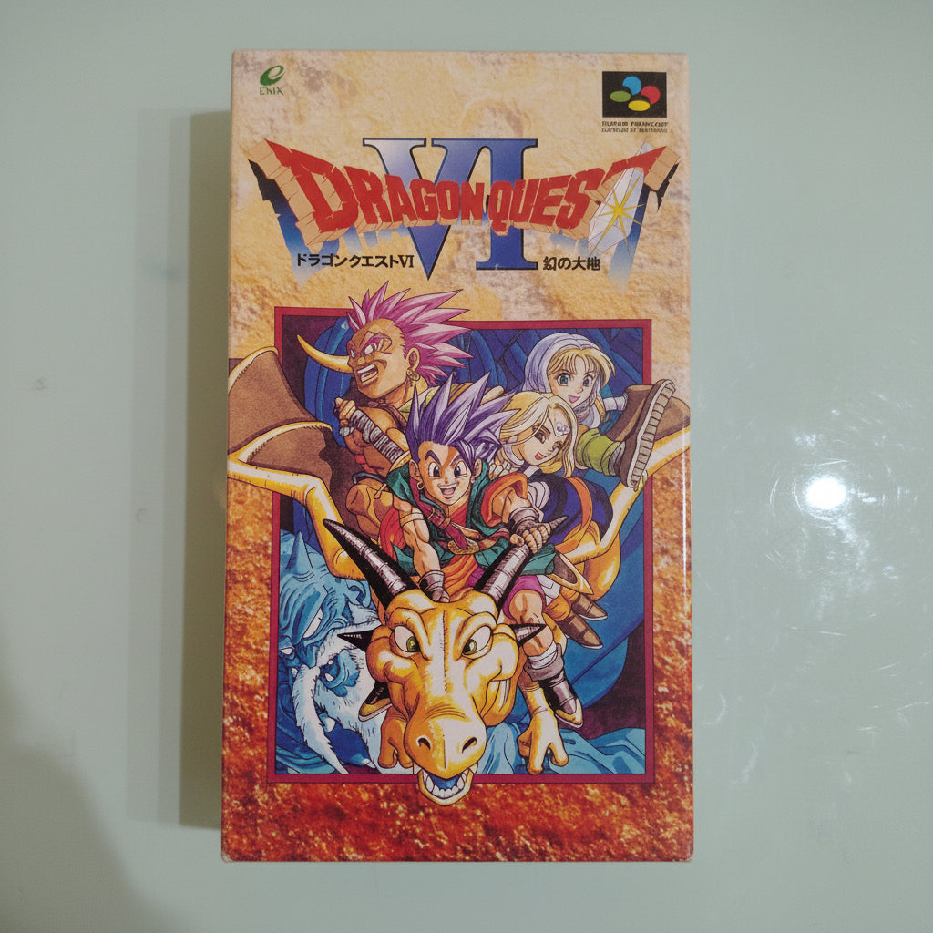 Dragon Quest 6 enix SFC Super Famicom nuovo