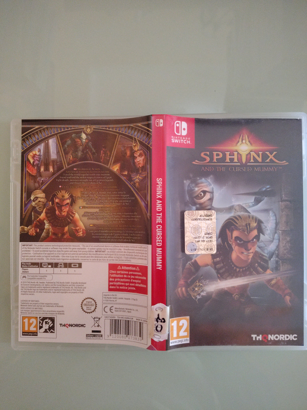 Sphinx and the Cursed Mummy - Nintendo Switch! Usato come nuovo