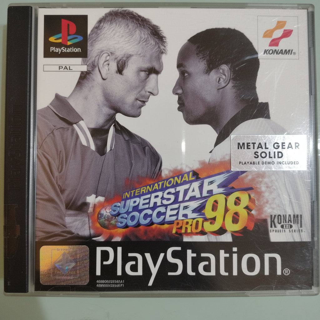PS1 ISS INTERNATIONAL SUPERSTAR SOCCER PRO 98 ITALIANO PLAYSTATION COMPLETISSIMO
