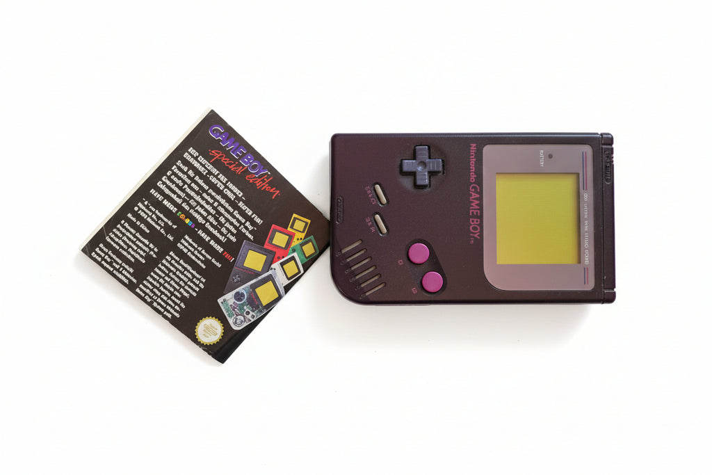 NINTENDO GAME BOY CLASSIC NERO BOX TRASPARENTE
