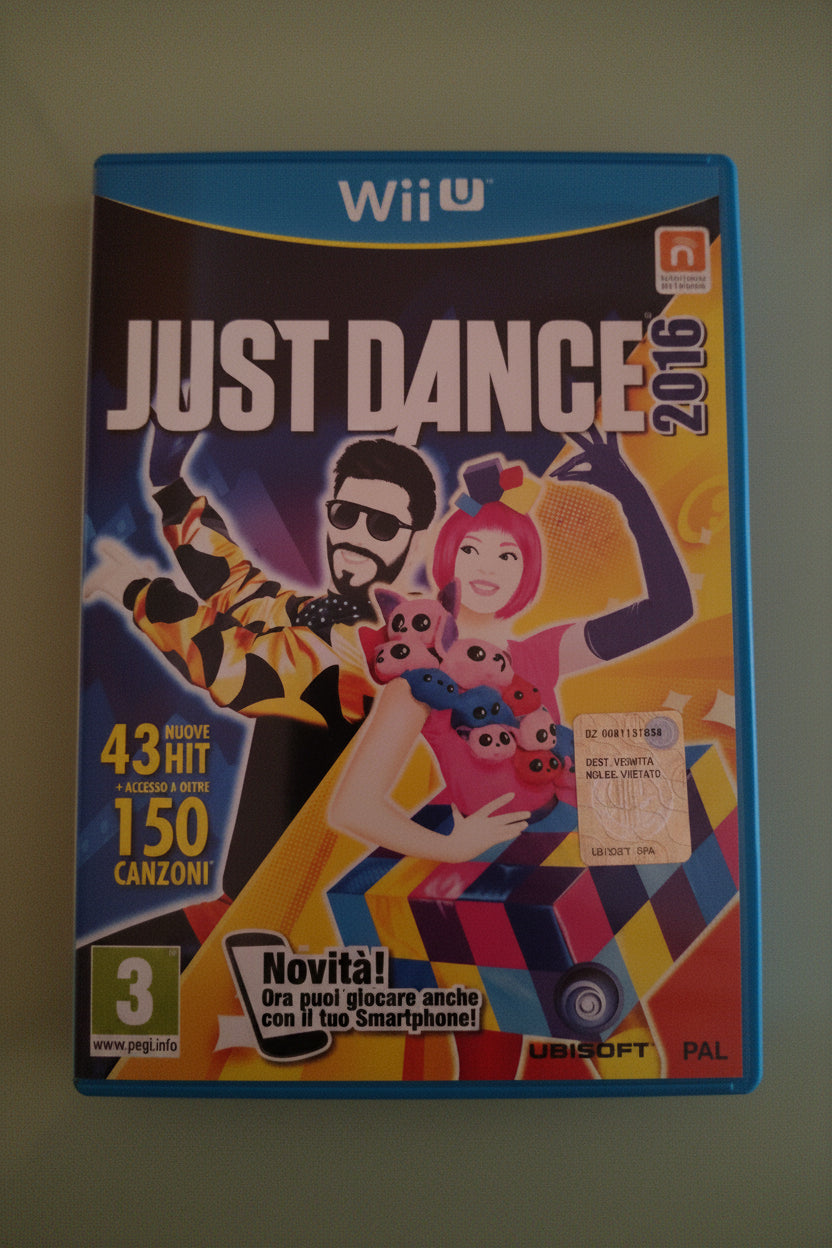 JUST DANCE 2016 - NINTENDO WIIU  PAL VERSION
