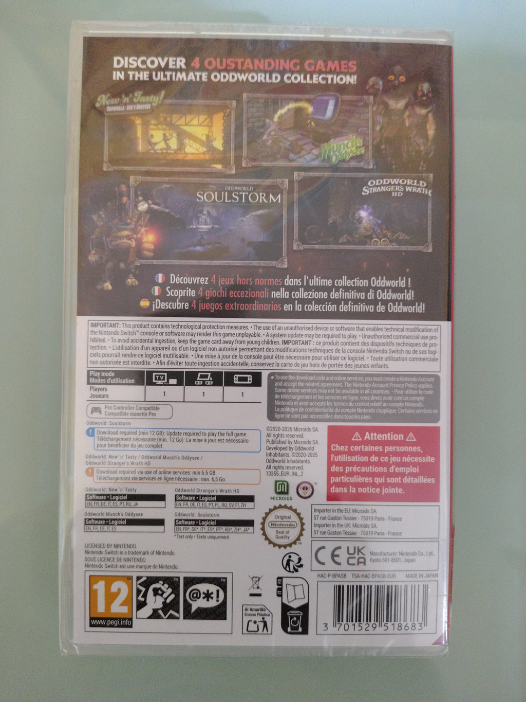 Oddworld Anthology - The Unlikely Heroes Collection (4-in-1)