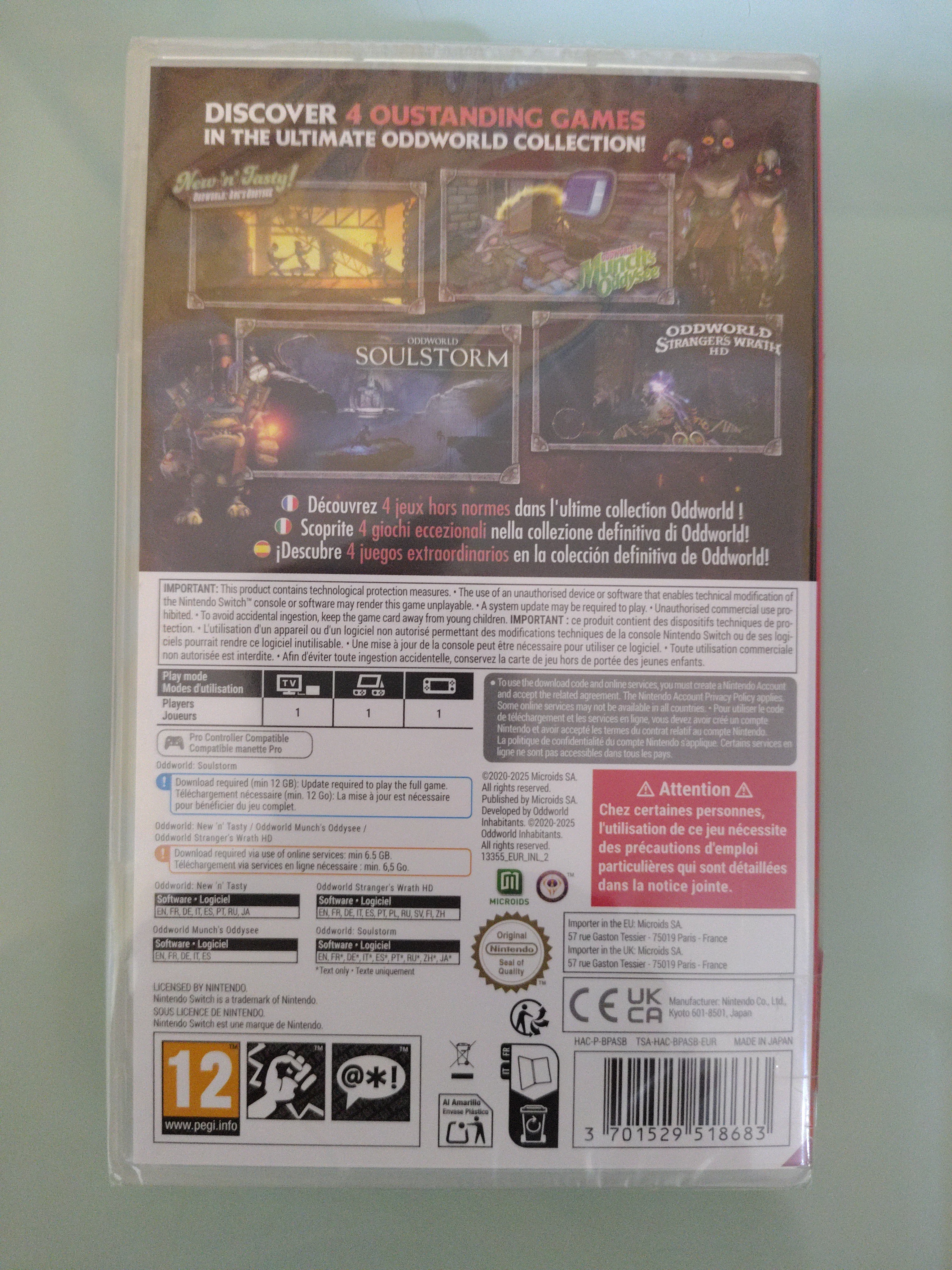 Oddworld Anthology - The Unlikely Heroes Collection (4-in-1)
