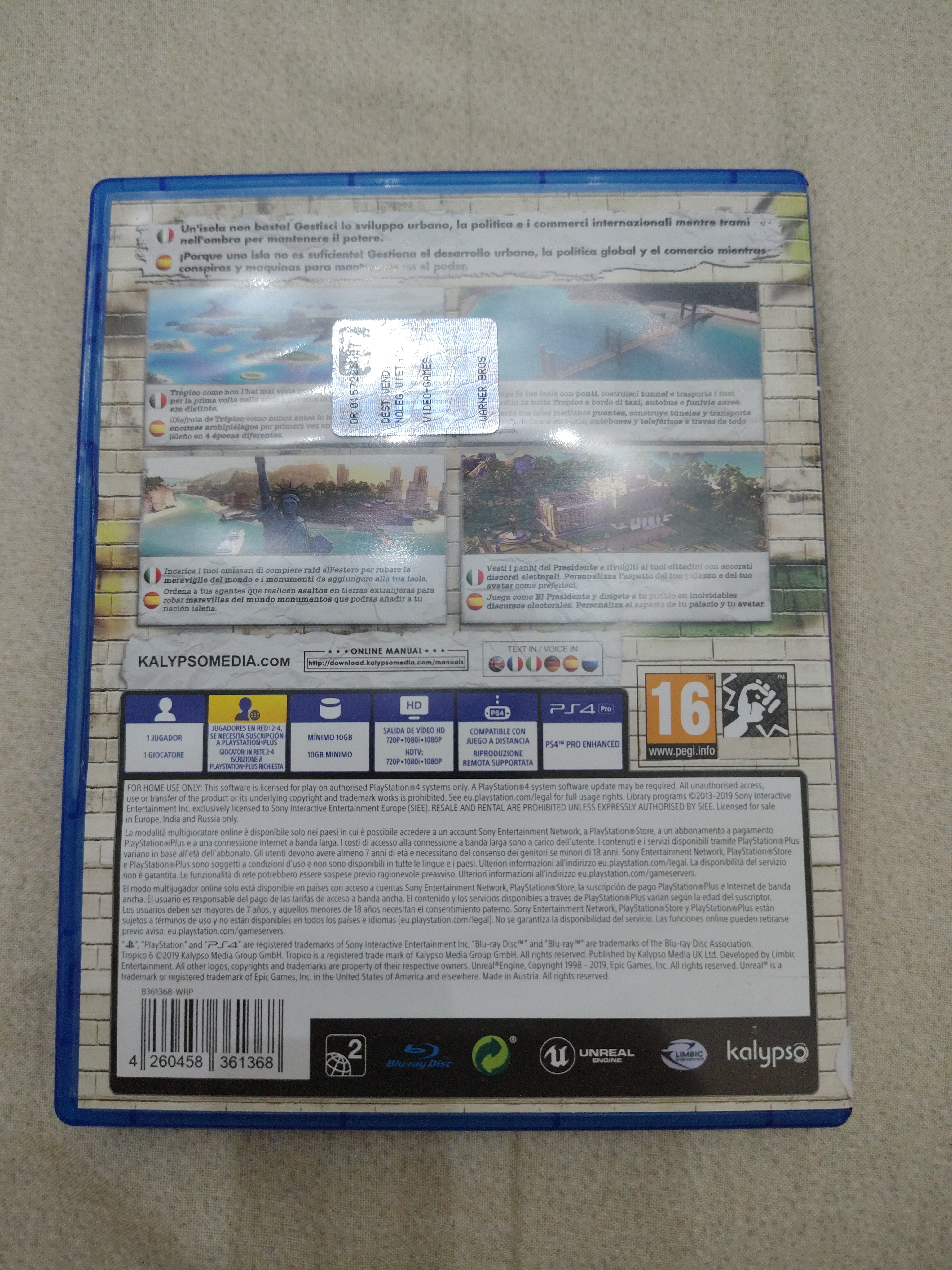 Tropico 6 - El Prez Edition PS4 ita