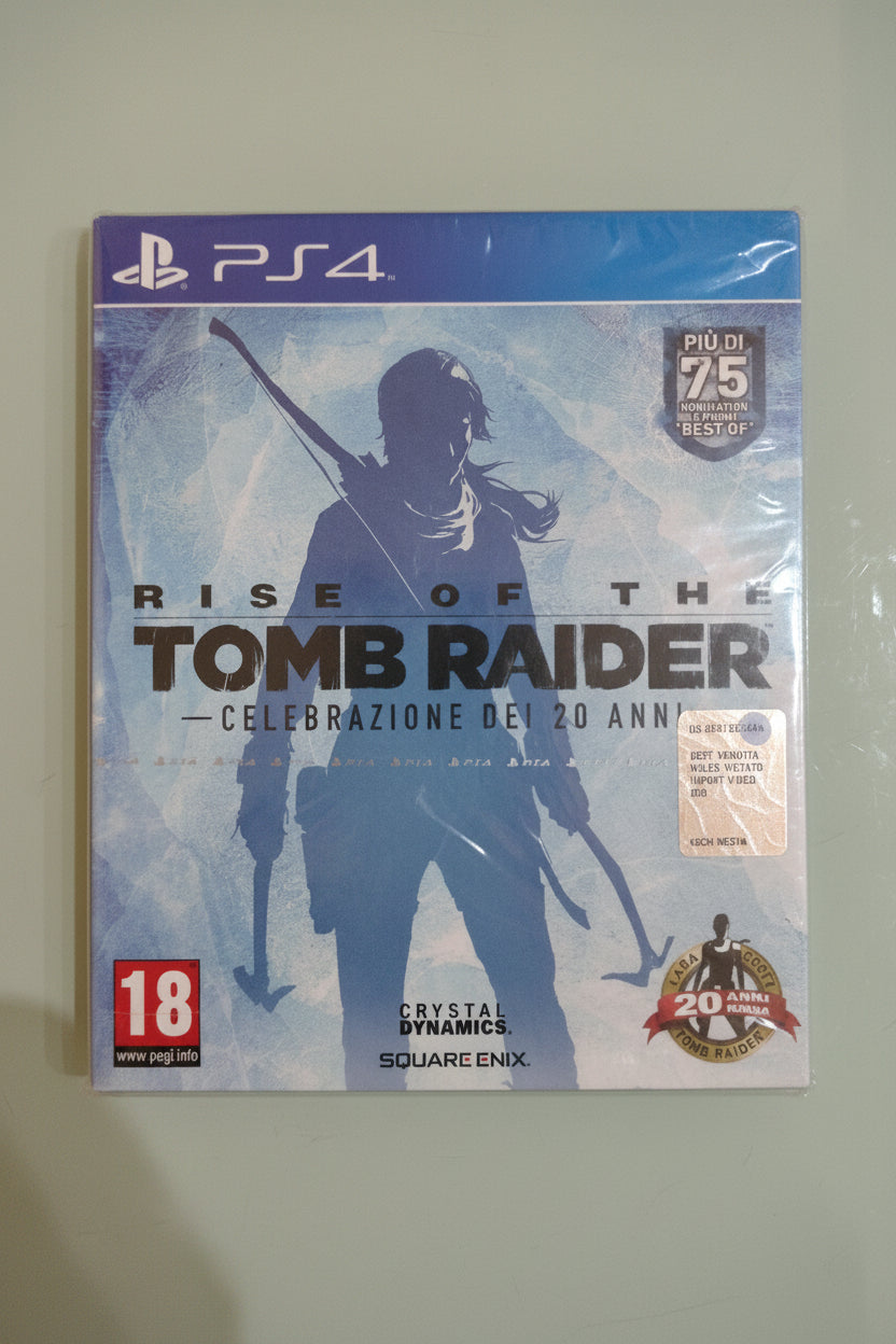 RISE OF THE TOMB RAIDER - SONY PS4 NUOVO SIGILLATO  VERSIONE CARTONATA PAL ITA