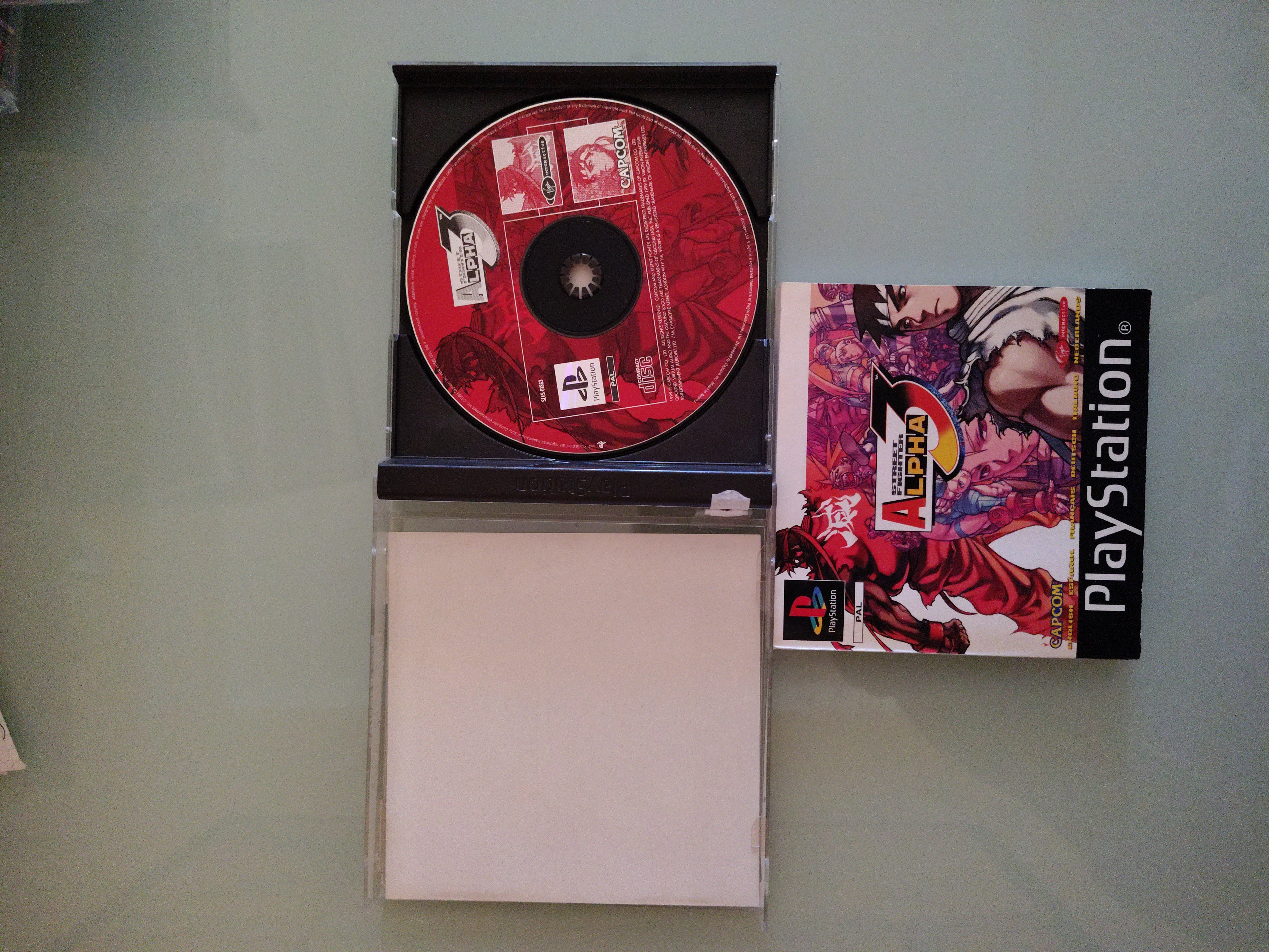 STREET FIGHTER ALPHA 3 - SONY PS1 - USATO PERFETTAMENTE FUNZIONANTE PAL VERSION ita/multi