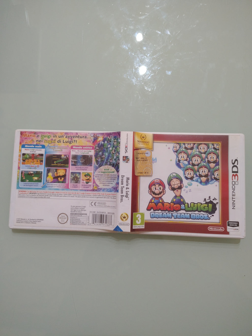 Mario e luigi Dream team bros