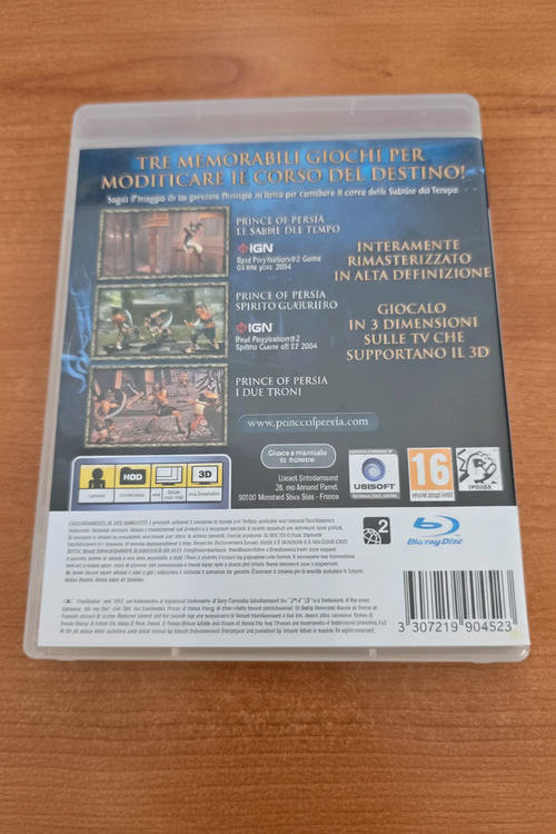 CLASSICS HD PRINCE OF PERSIA TRILOGY PS3 PLAYSTATION 3  ITALIANO