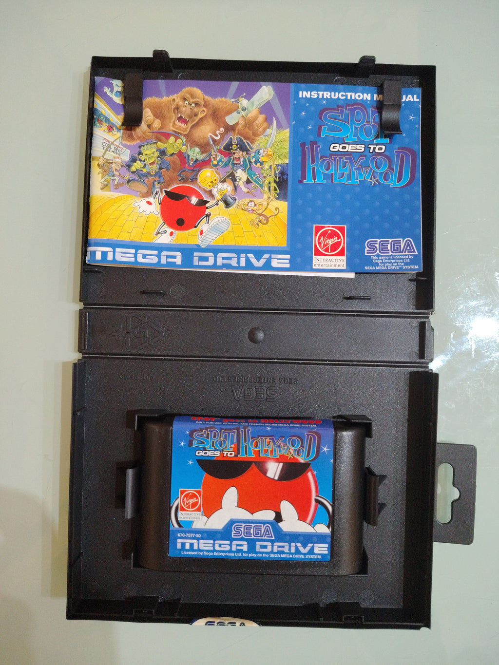 SPOT GOES TO HOLLYWOOD - SEGA MEGA DRIVE - GIOCO USATO PAL VERSION