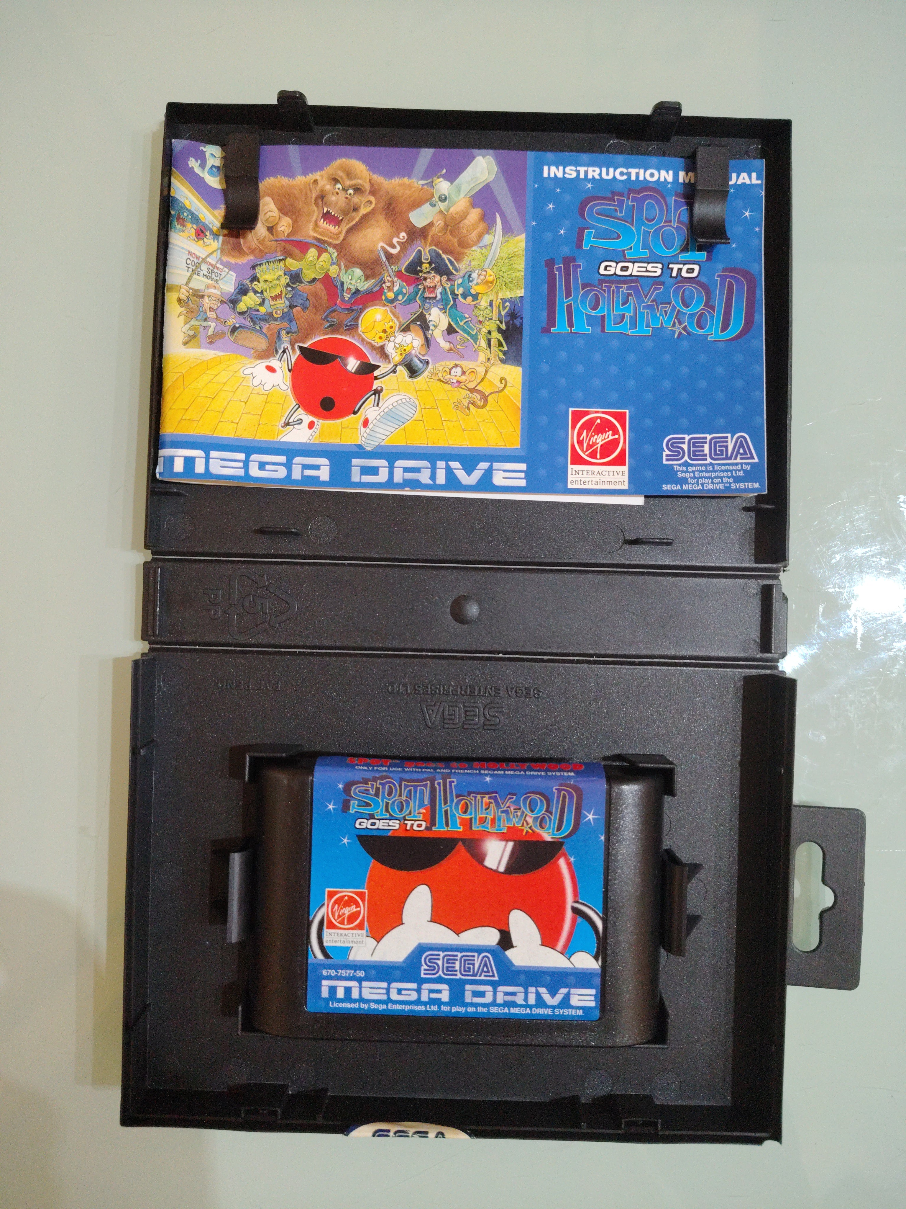 SPOT GOES TO HOLLYWOOD - SEGA MEGA DRIVE - GIOCO USATO PAL VERSION