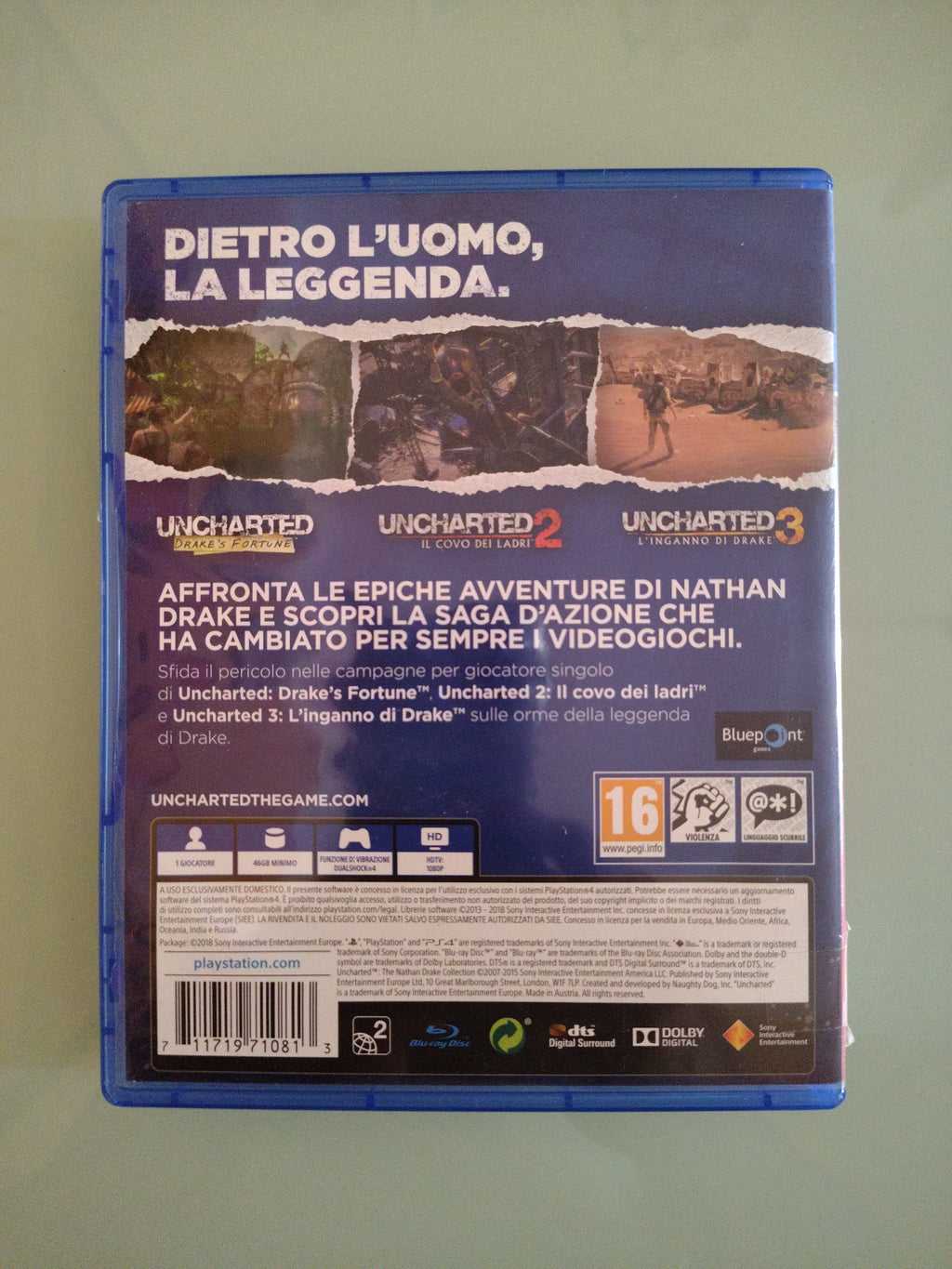 Uncharted - The Nathan Drake Collection Sony PS4  PAL