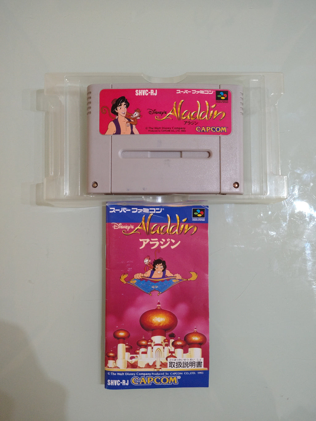 Aladdin Disney Super Famicom