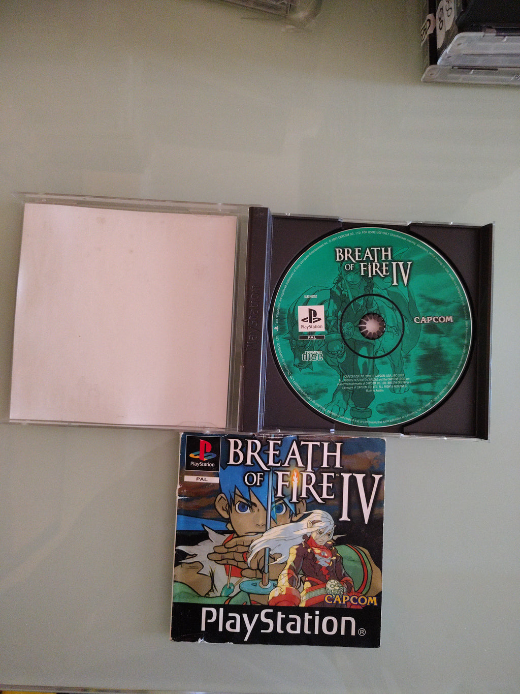 BREATH OF FIRE IV - SONY PS1 - PAL VIDEOGIOCO USATO PERFETTAMENTE FUNZIONANTE