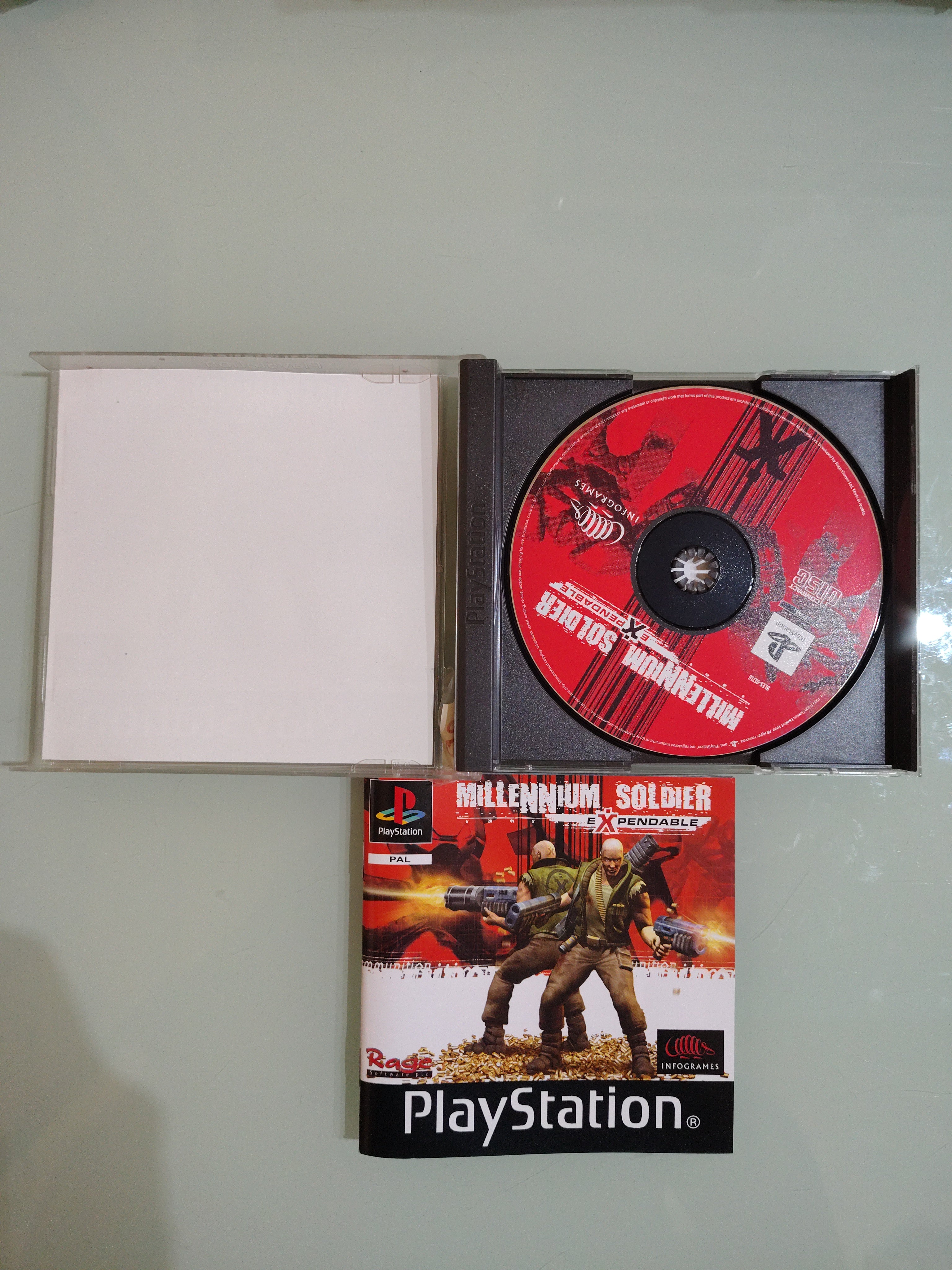Millennium Soldier Expendable - Sony Playstation - PS1 PSX - PAL
