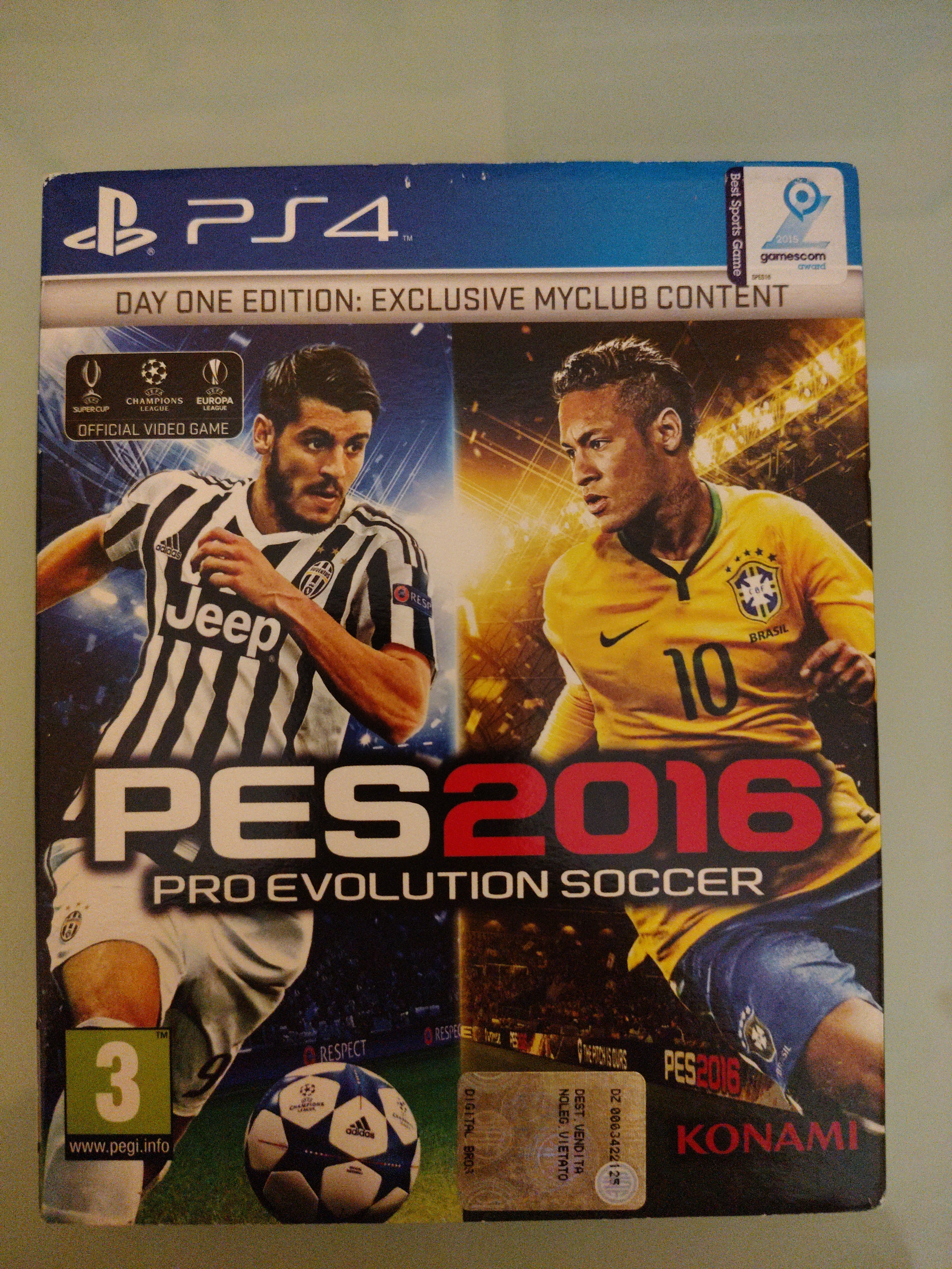 PES 2016 PRO EVOLUTION SOCCER DAY ONE