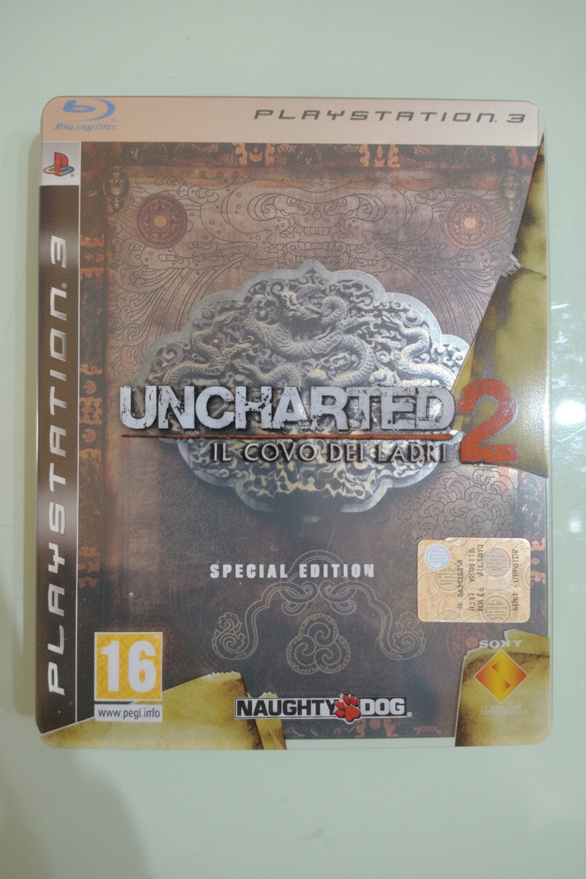 UNCHARTED 2 IL COVO DEI LADRI SPECIAL EDITION  PLAYSTATION 3 PAL ITA ITALIANO
