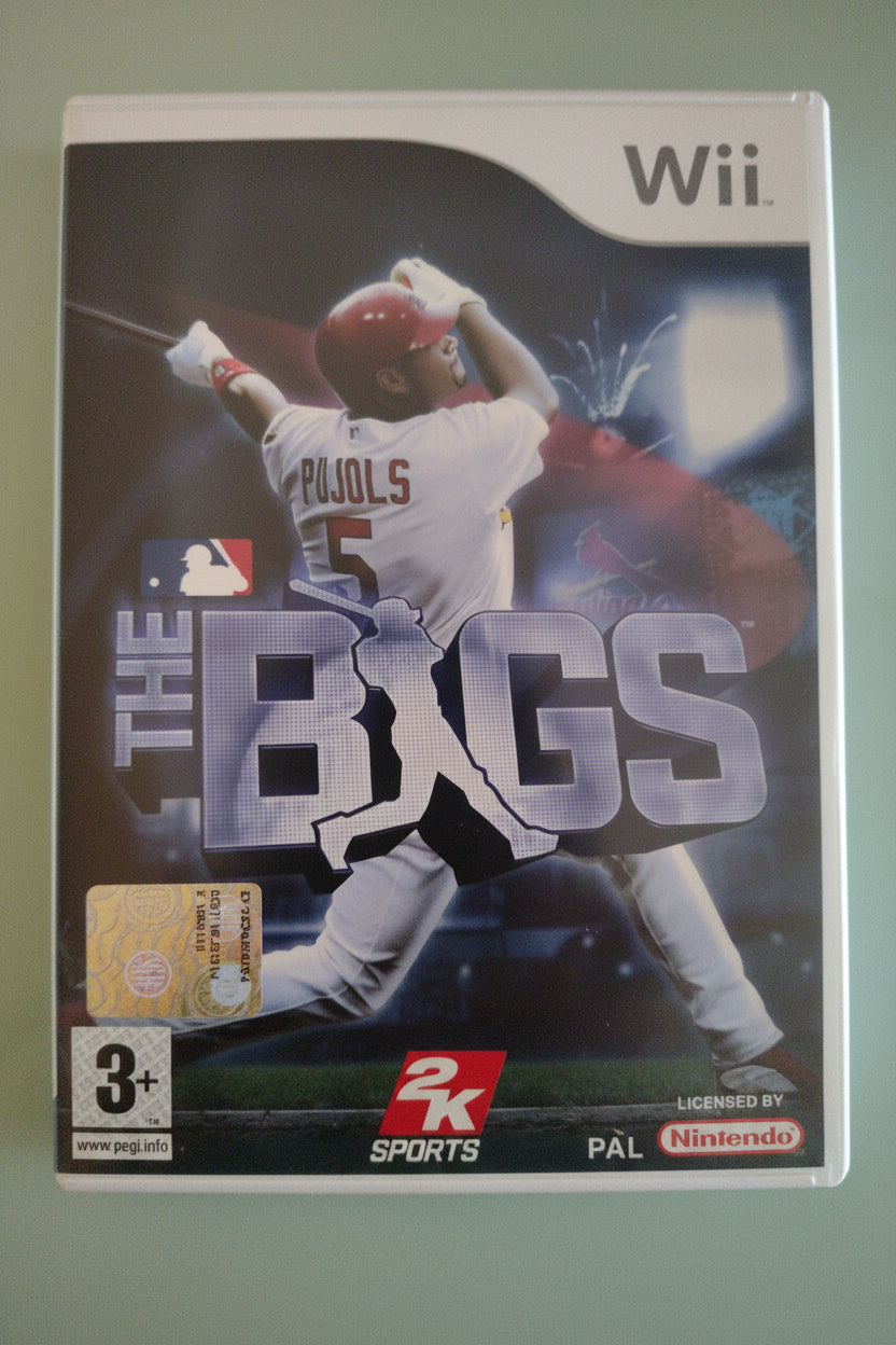 The BIGS MLB Baseball 2K Sports Nintendo Wii completo con manuale