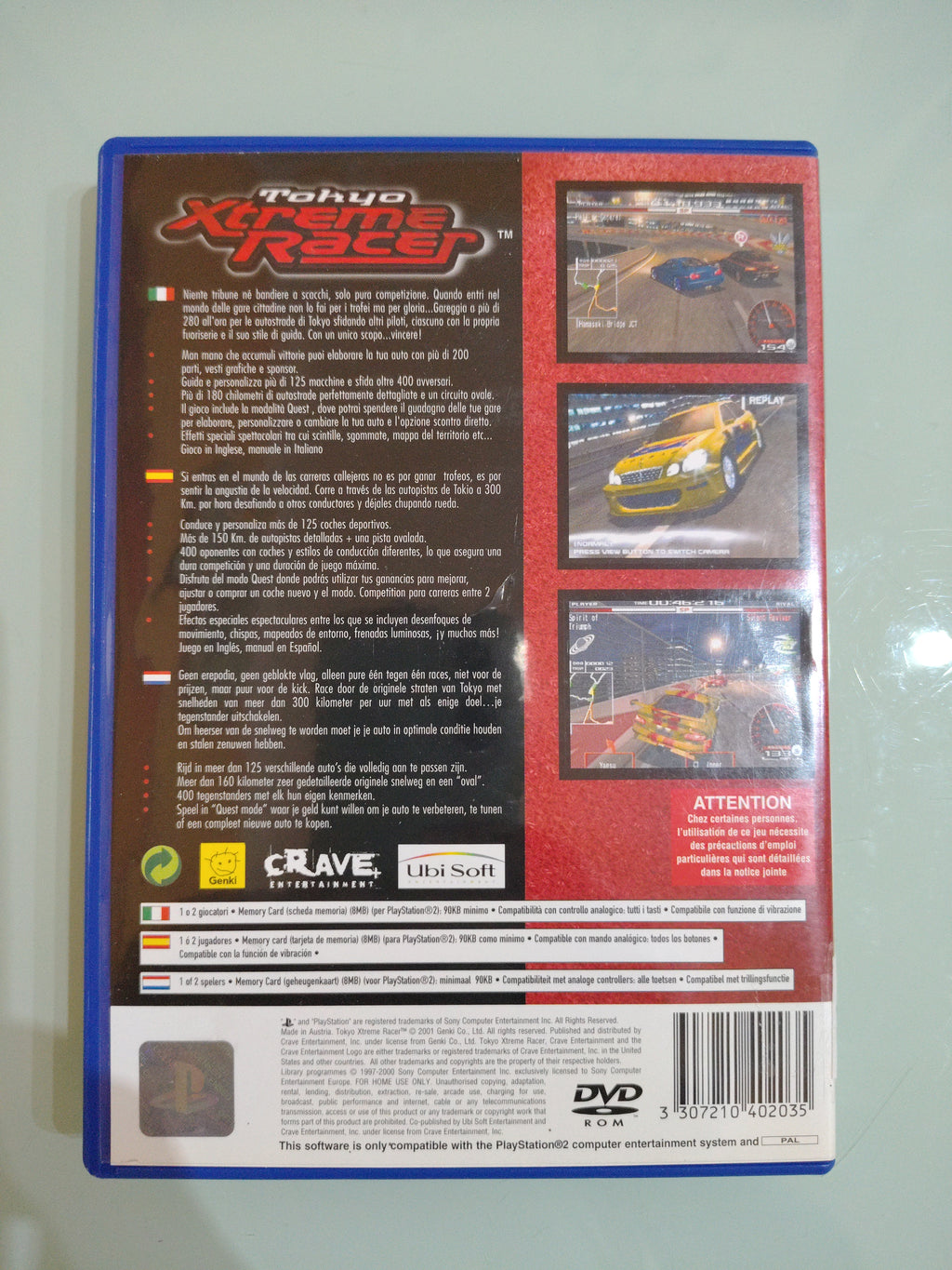 Tokyo Xtreme Racer Zero / PlayStation 2 PS2bersione italiana multilingue