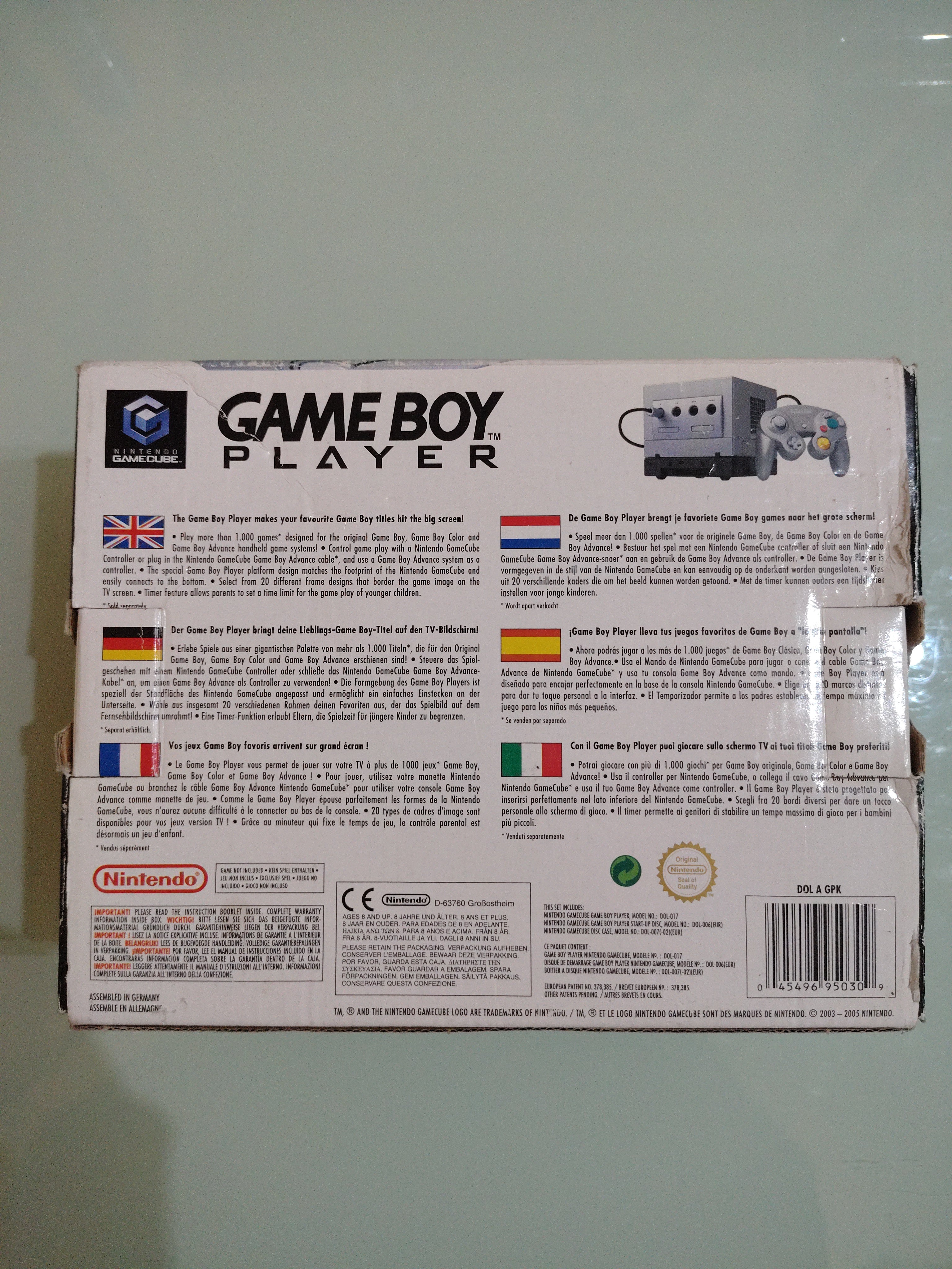 GAME BOY PLAYER..EUR