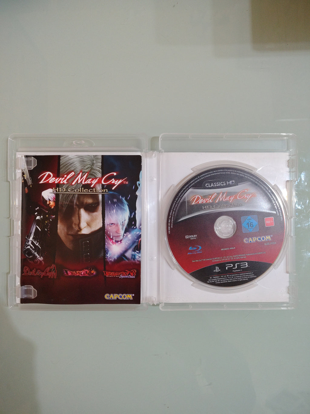 SONY Ps3 DEVIL MAY CRY HD COLLECTION Sony playstation Pal ita