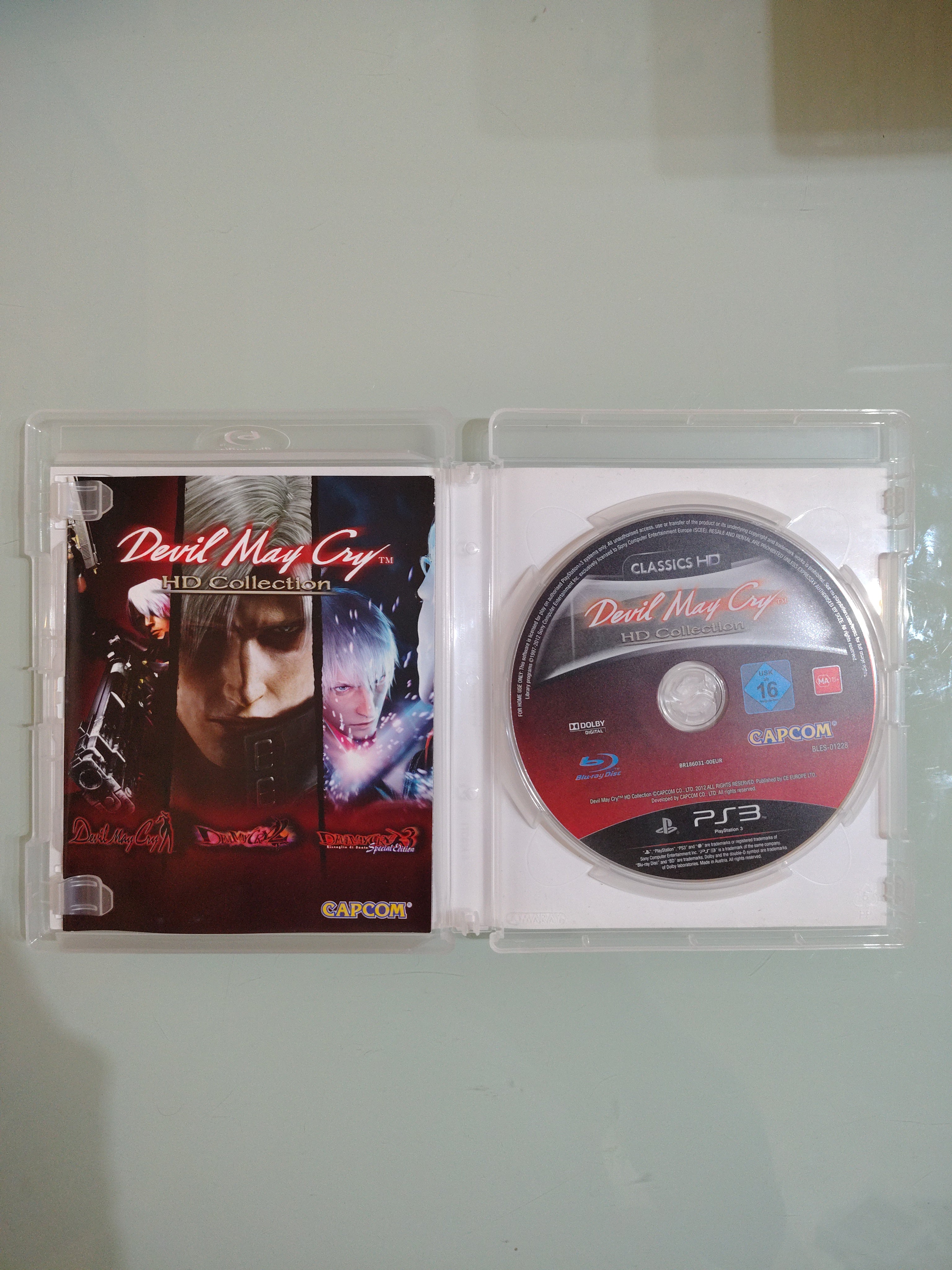 SONY Ps3 DEVIL MAY CRY HD COLLECTION Sony playstation Pal ita