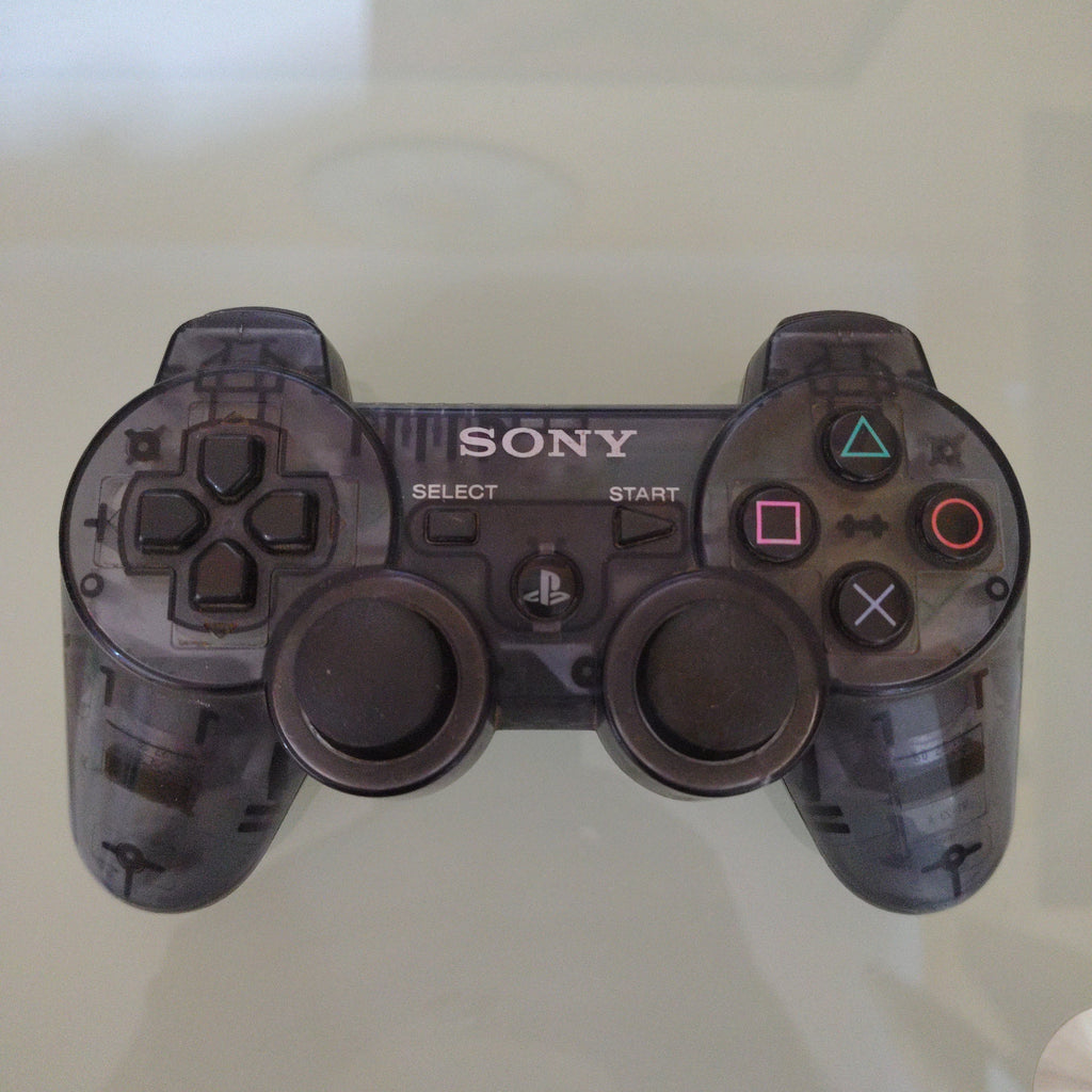 DualShock 3  Slate Gray (Clear/Translucent)  Smoke Gray