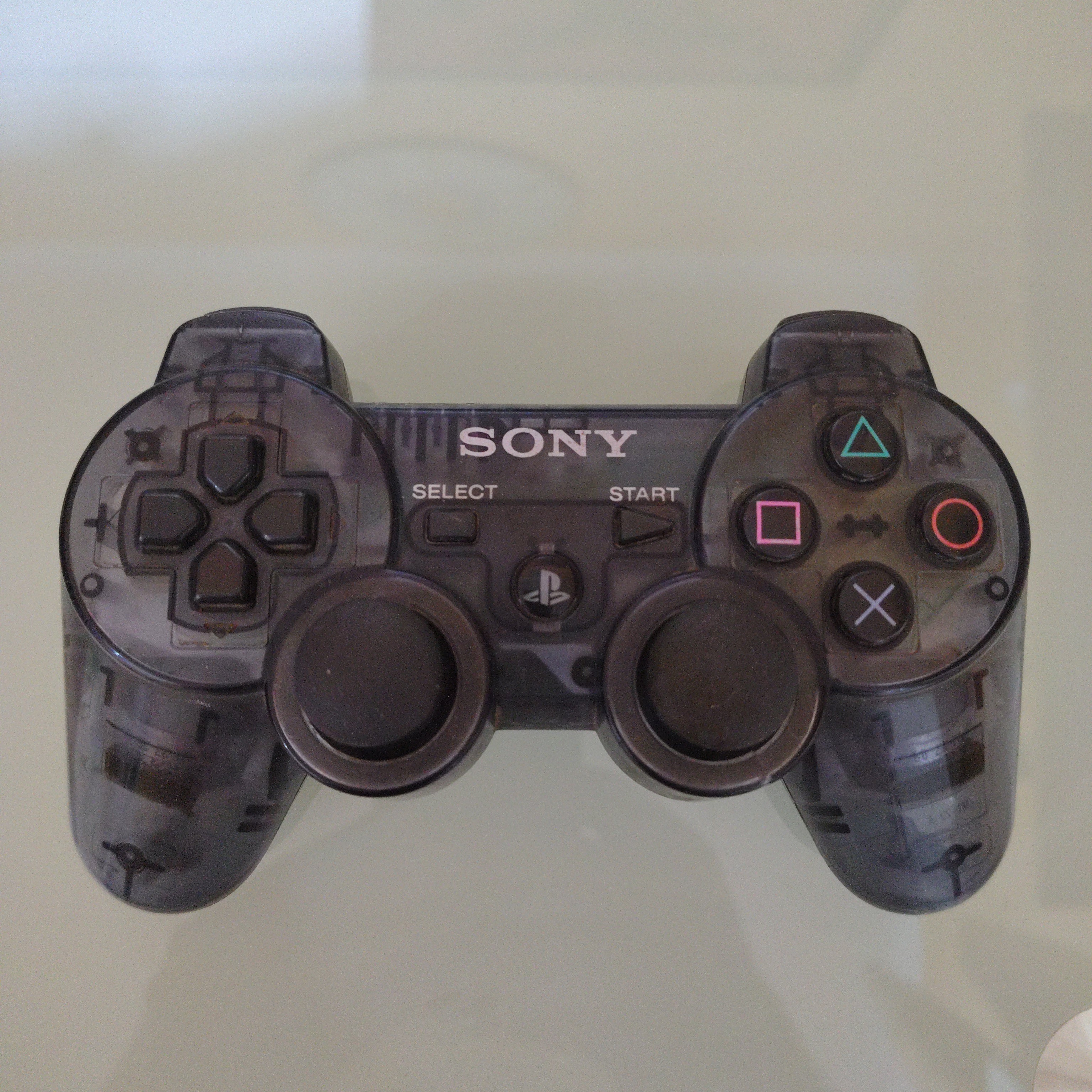 DualShock 3  Slate Gray (Clear/Translucent)  Smoke Gray