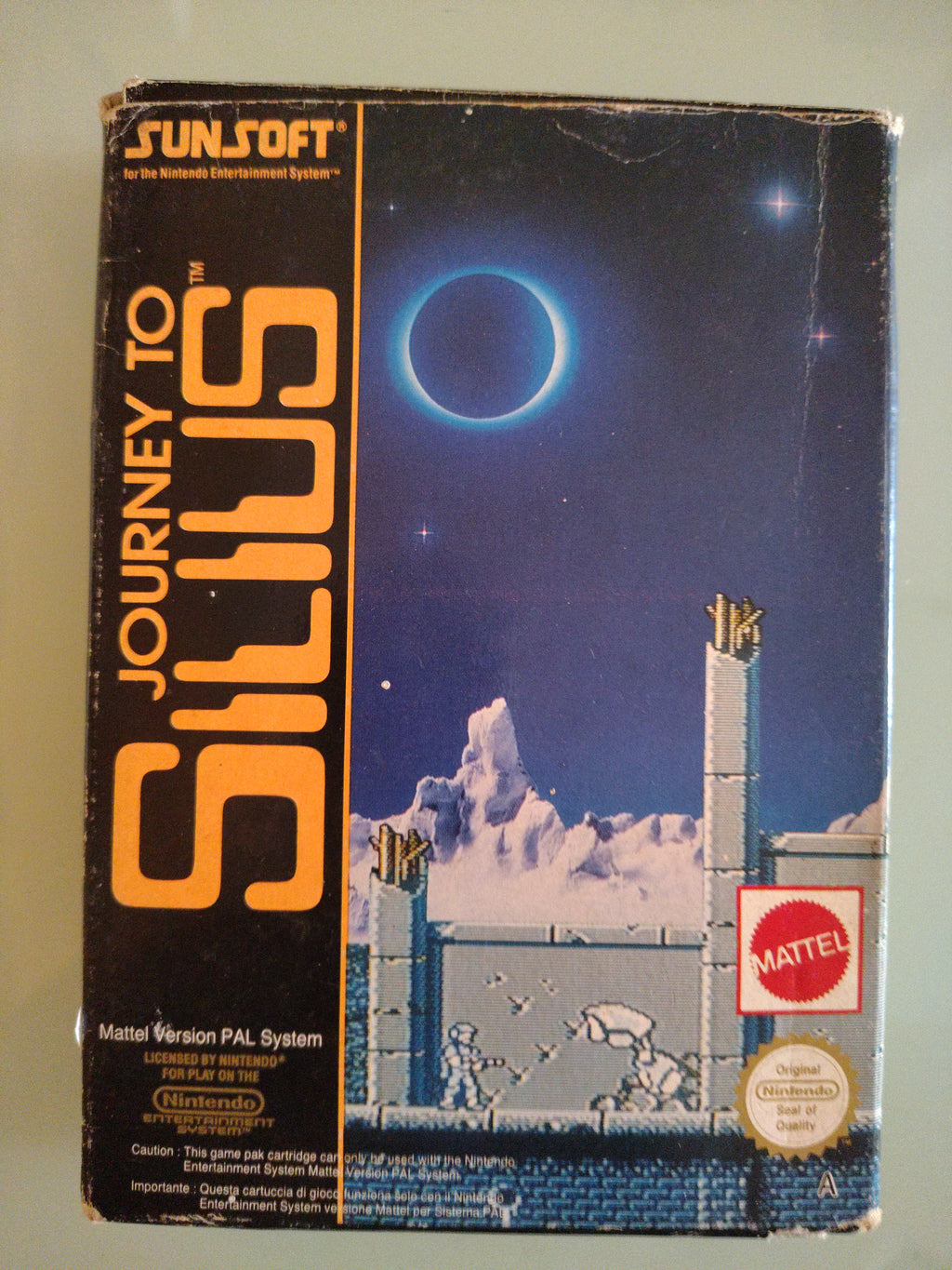 Viaggio a Silius Completo CIB Nintendo NES Videogioco Retrò