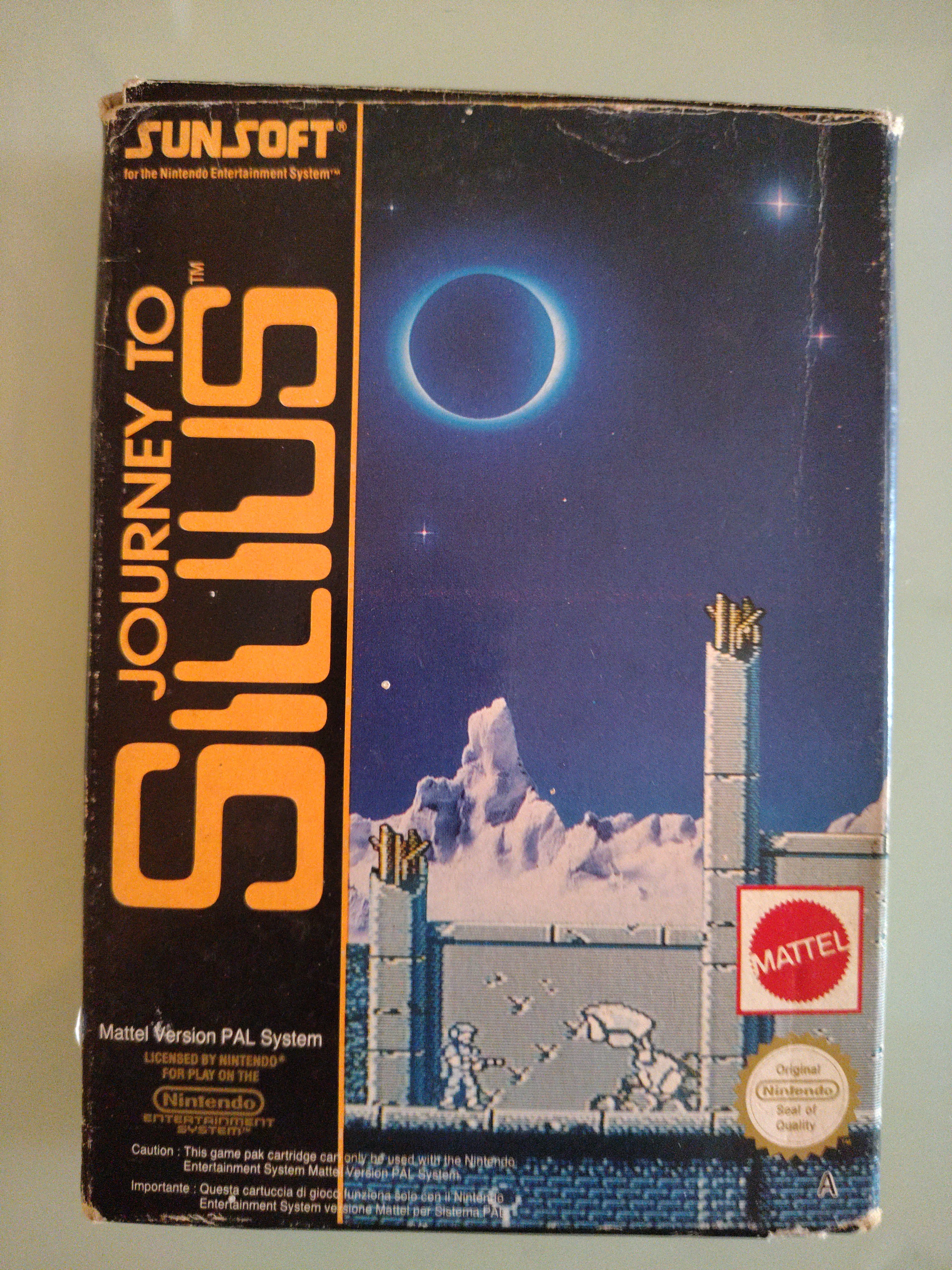 Viaggio a Silius Completo CIB Nintendo NES Videogioco Retrò